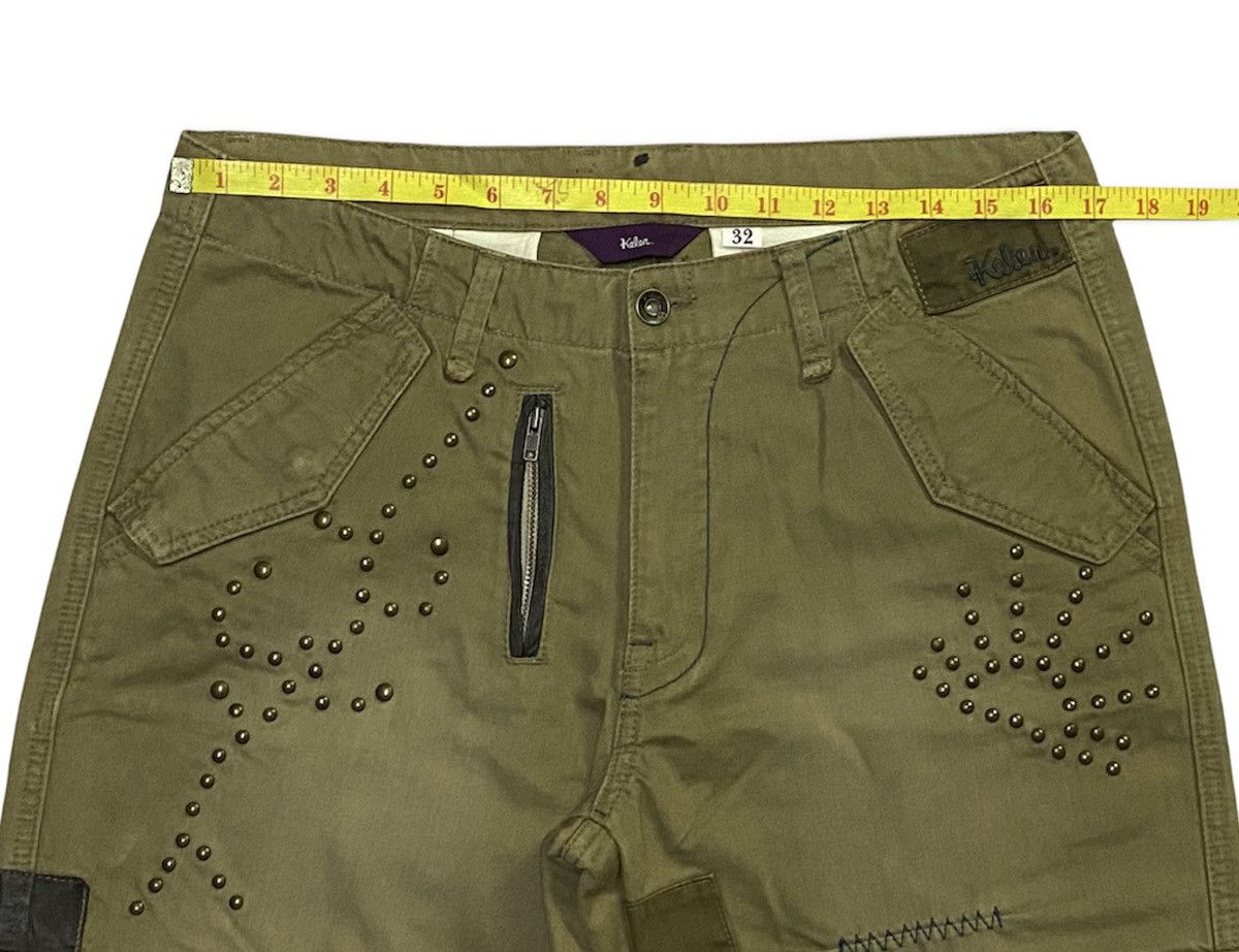 Japanese Brand Kelen Patchwork Khakis Pants Size US 34 / EU 50 - 4 Thumbnail