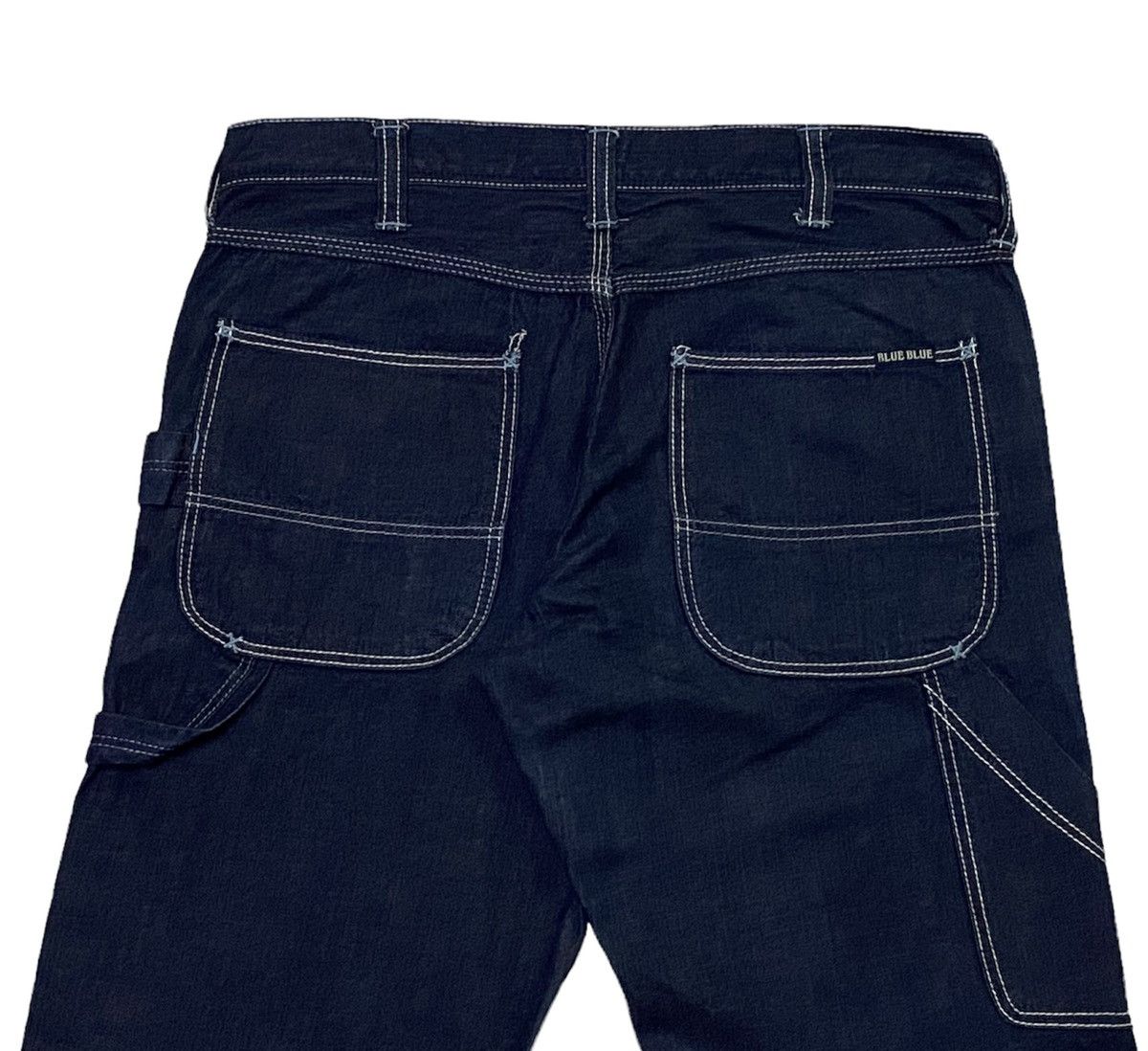 Blue Blue Japan × Japanese Brand Blue Blue Carpenter Denim Pants Size US 32 / EU 48 - 20 Thumbnail