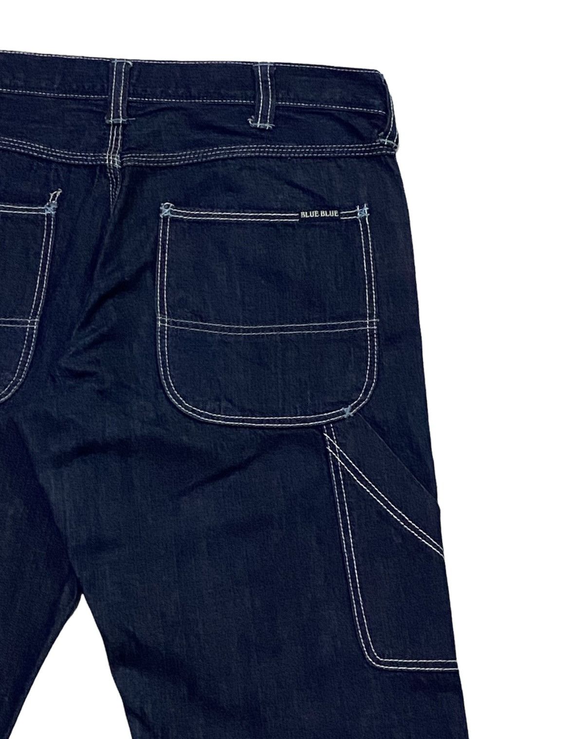 Blue Blue Japan × Japanese Brand Blue Blue Carpenter Denim Pants Size US 32 / EU 48 - 18 Thumbnail