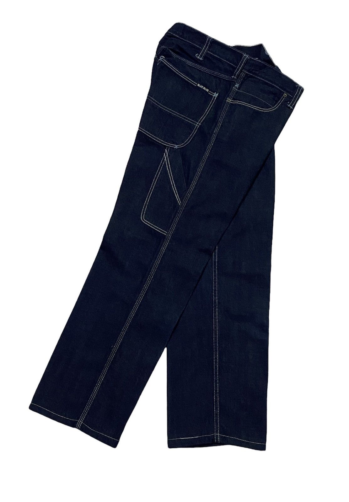 Blue Blue Japan × Japanese Brand Blue Blue Carpenter Denim Pants Size US 32 / EU 48 - 22 Thumbnail