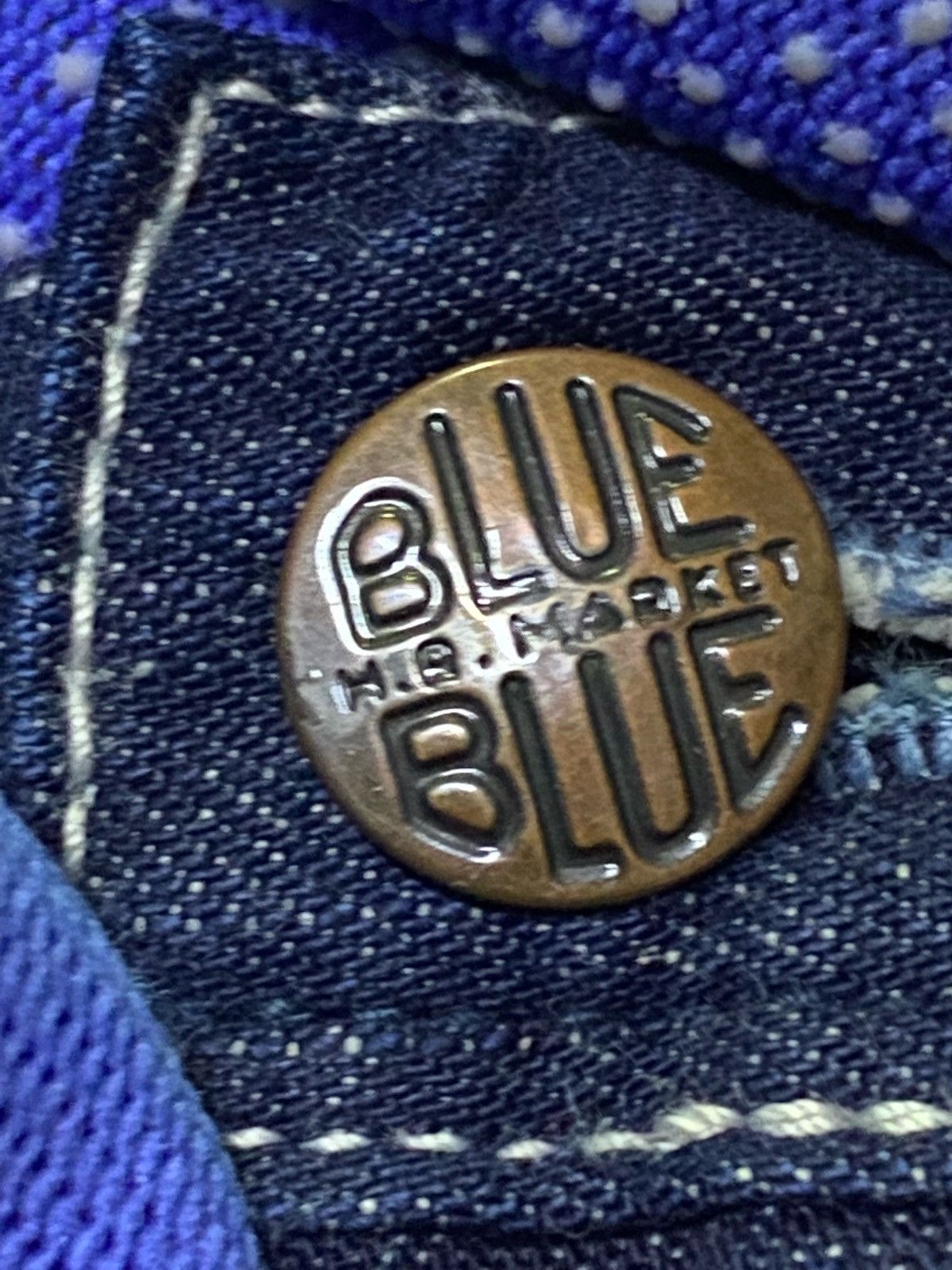 Blue Blue Japan × Japanese Brand Blue Blue Carpenter Denim Pants Size US 32 / EU 48 - 13 Thumbnail