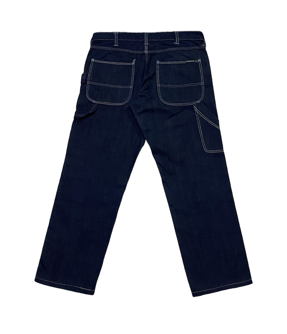 Blue Blue Japan × Japanese Brand Blue Blue Carpenter Denim Pants Size US 32 / EU 48 - 3 Thumbnail