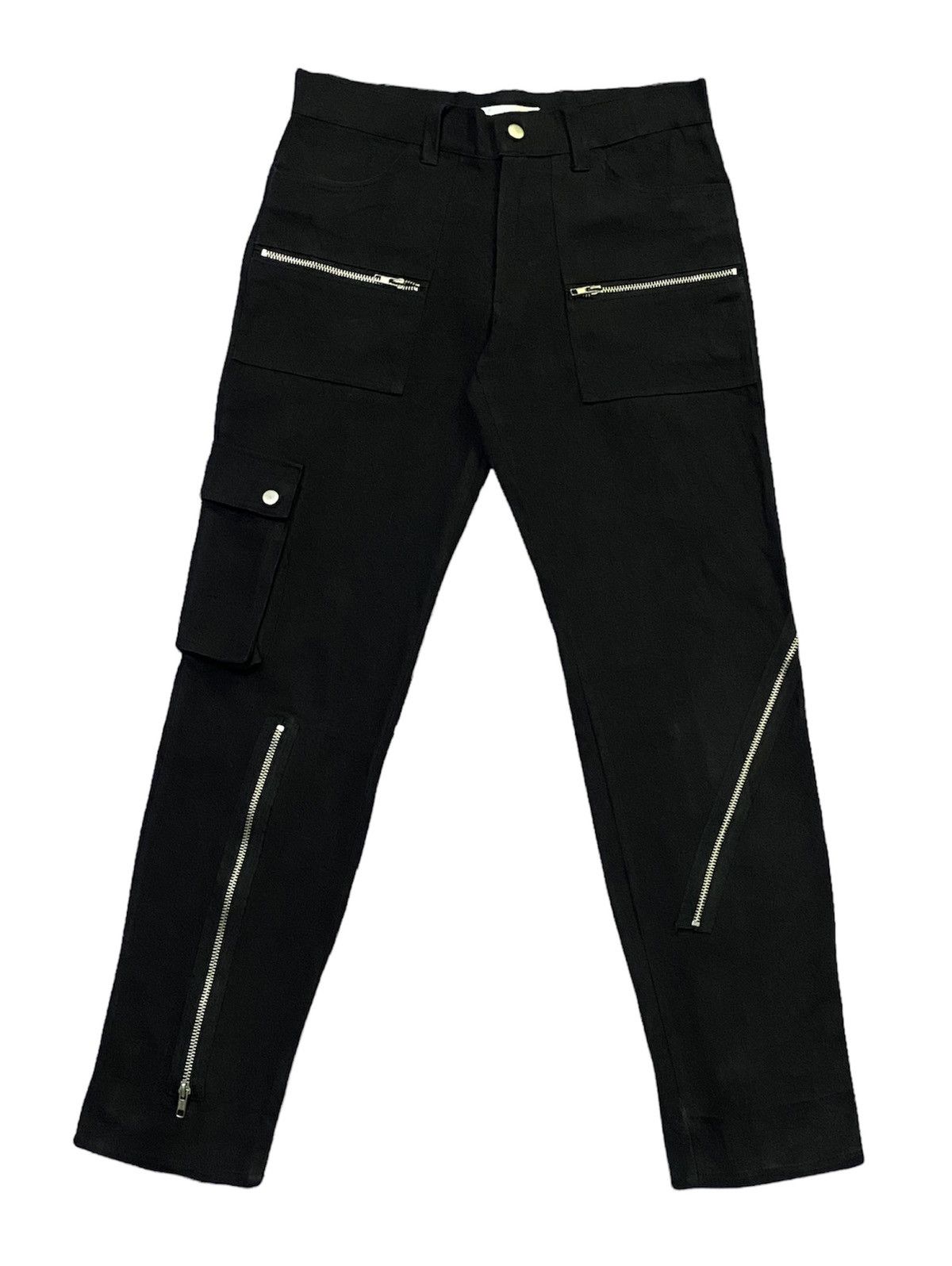 Japanese Brand Japanese Brand "ACDC RAG” Bondage Zipper Pants Size US 32 / EU 48 - 2 Thumbnail