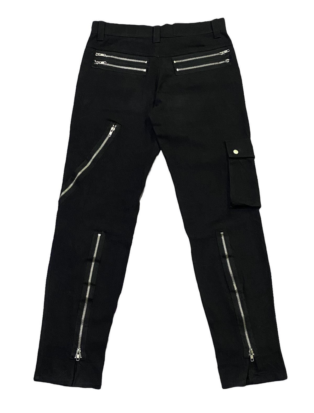 Japanese Brand Japanese Brand "ACDC RAG” Bondage Zipper Pants Size US 32 / EU 48 - 3 Thumbnail