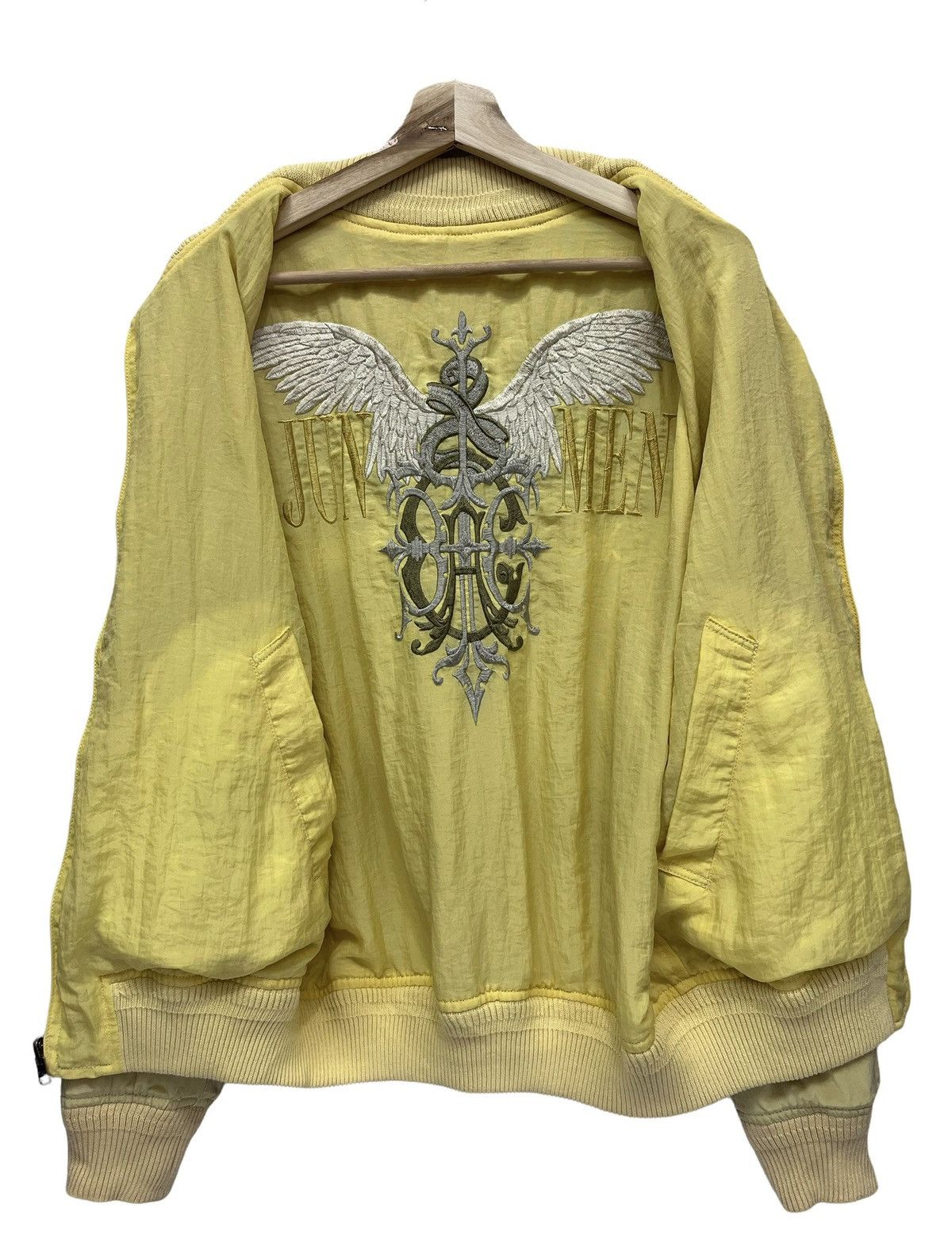 JUN MEN JUN MEN Classic Elegance Embroidery Tribal Wings Reversible Size US M / EU 48-50 / 2 - 11 Thumbnail