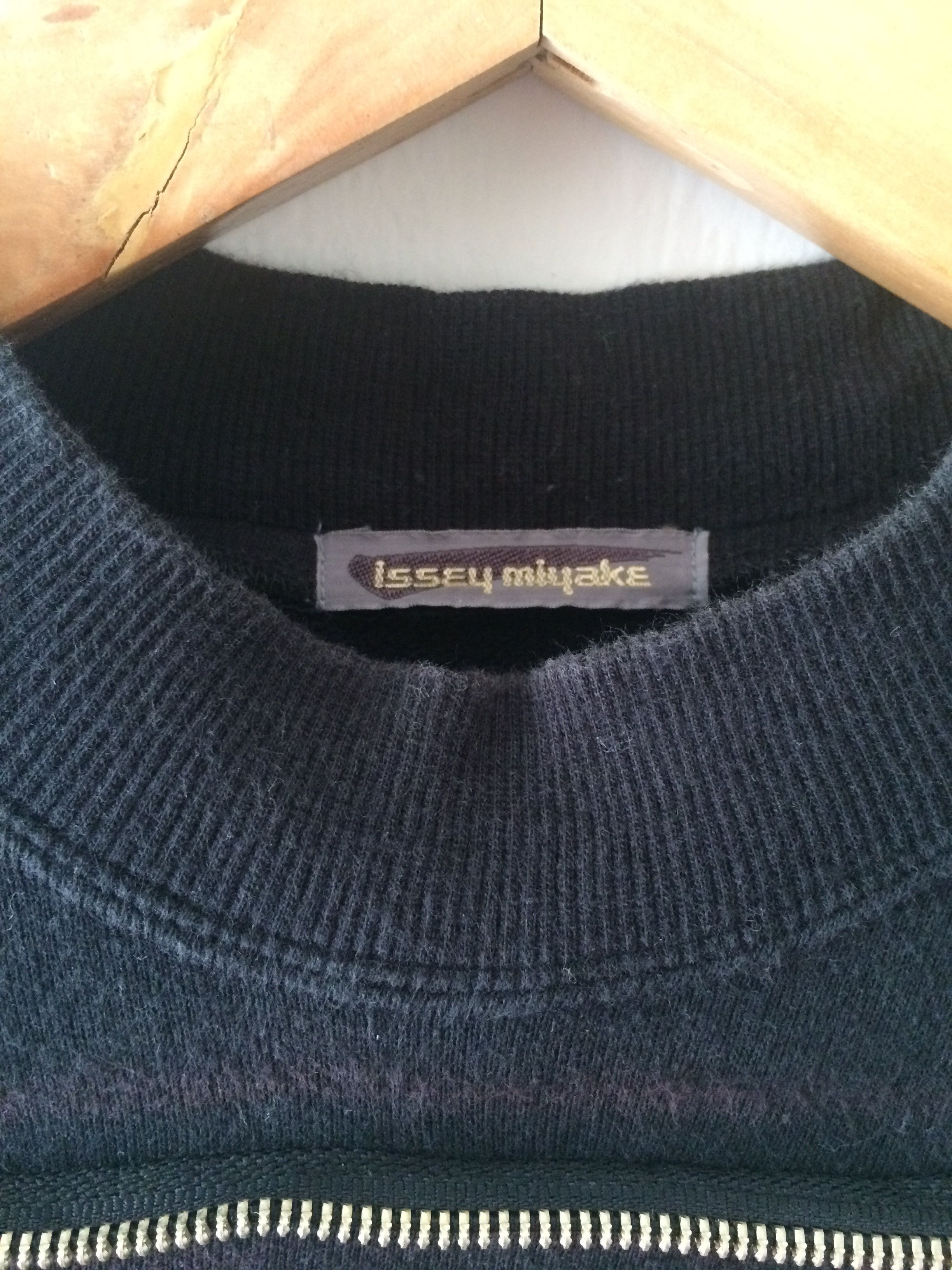 Issey Miyake × Vintage Issey Miyake Sweatshirt Printemps Ete