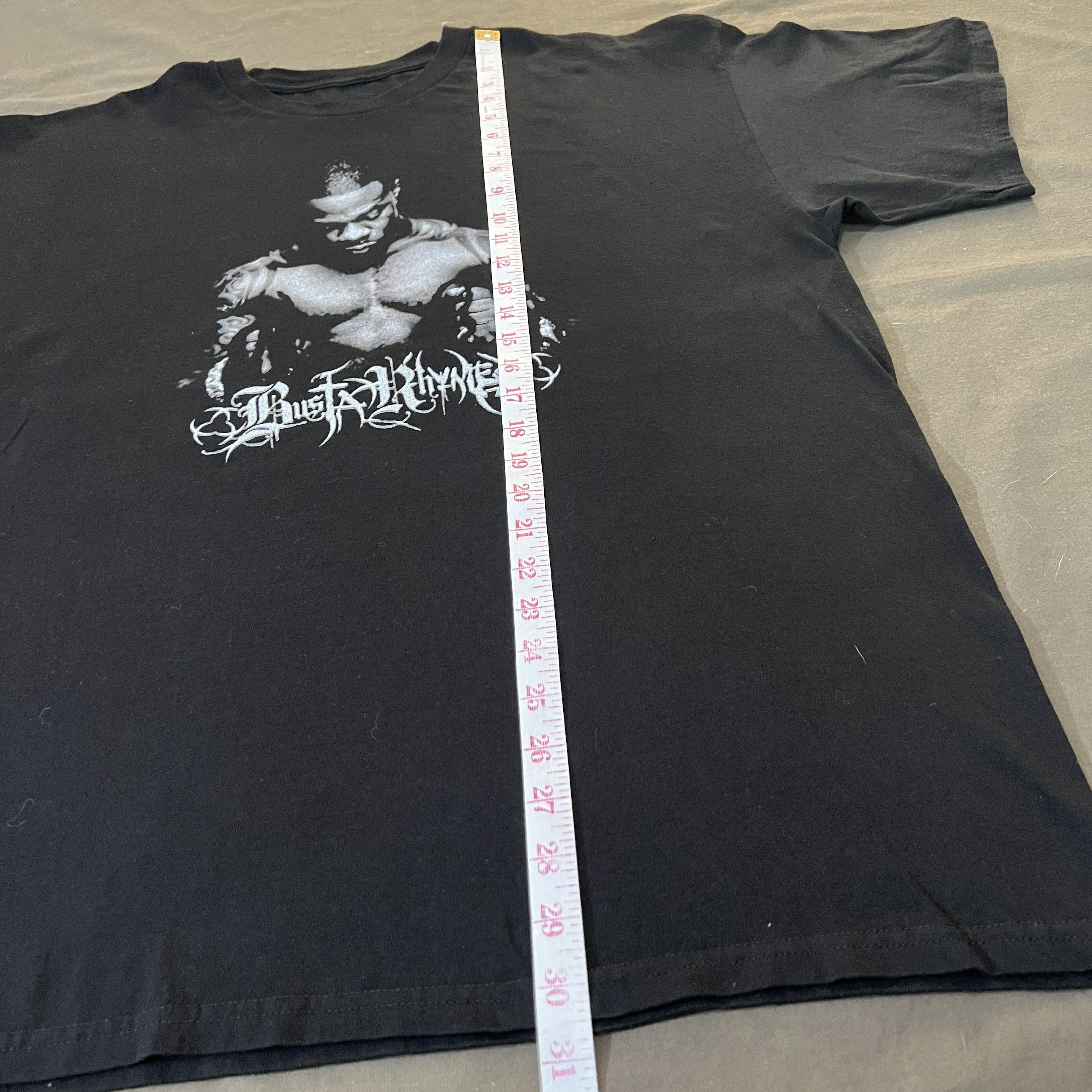 Rap Tees Vintage Y2K Busta Rhymes Promo Tee Shirt Rapper Hiphop Nas Size US XL / EU 56 / 4 - 7 Thumbnail