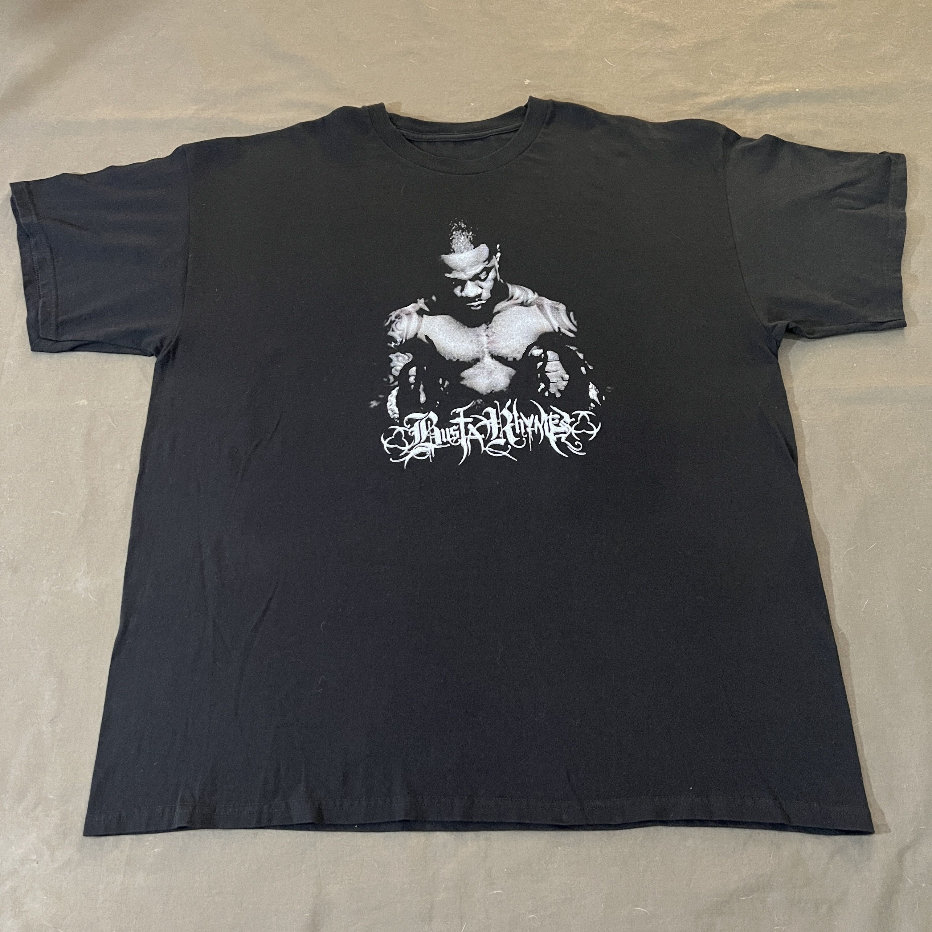 Rap Tees Vintage Y2K Busta Rhymes Promo Tee Shirt Rapper Hiphop Nas Size US XL / EU 56 / 4 - 2 Thumbnail