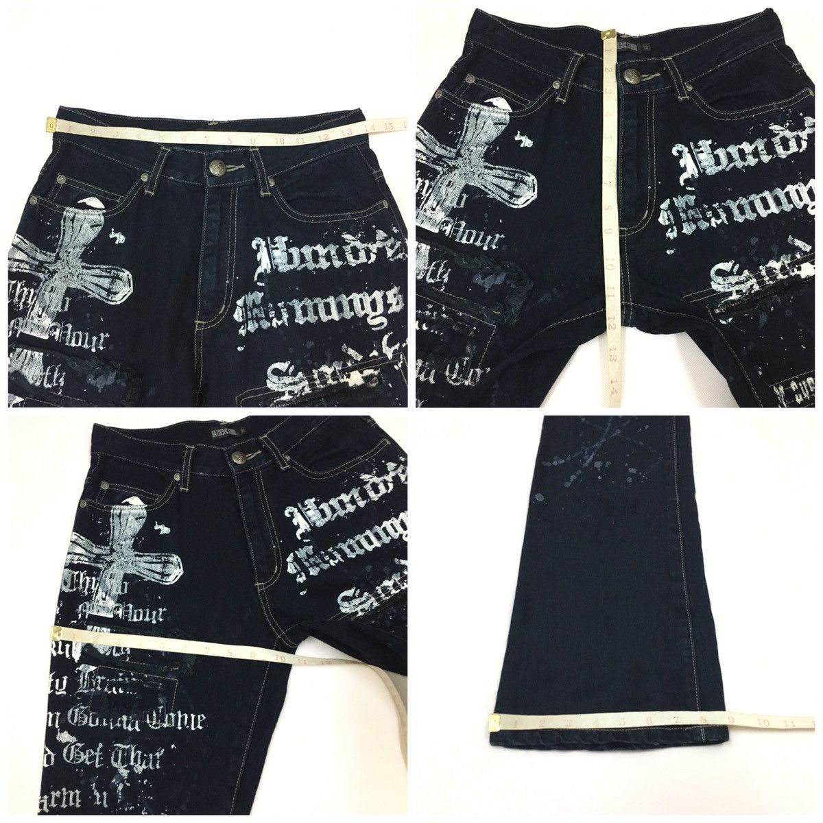 Designer × Japanese Brand Ba Tsu Studio Painter Jeans Size US 28 / EU 44 - 8 Thumbnail