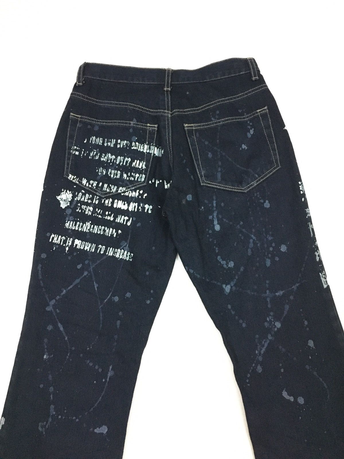 Designer × Japanese Brand Ba Tsu Studio Painter Jeans Size US 28 / EU 44 - 6 Thumbnail