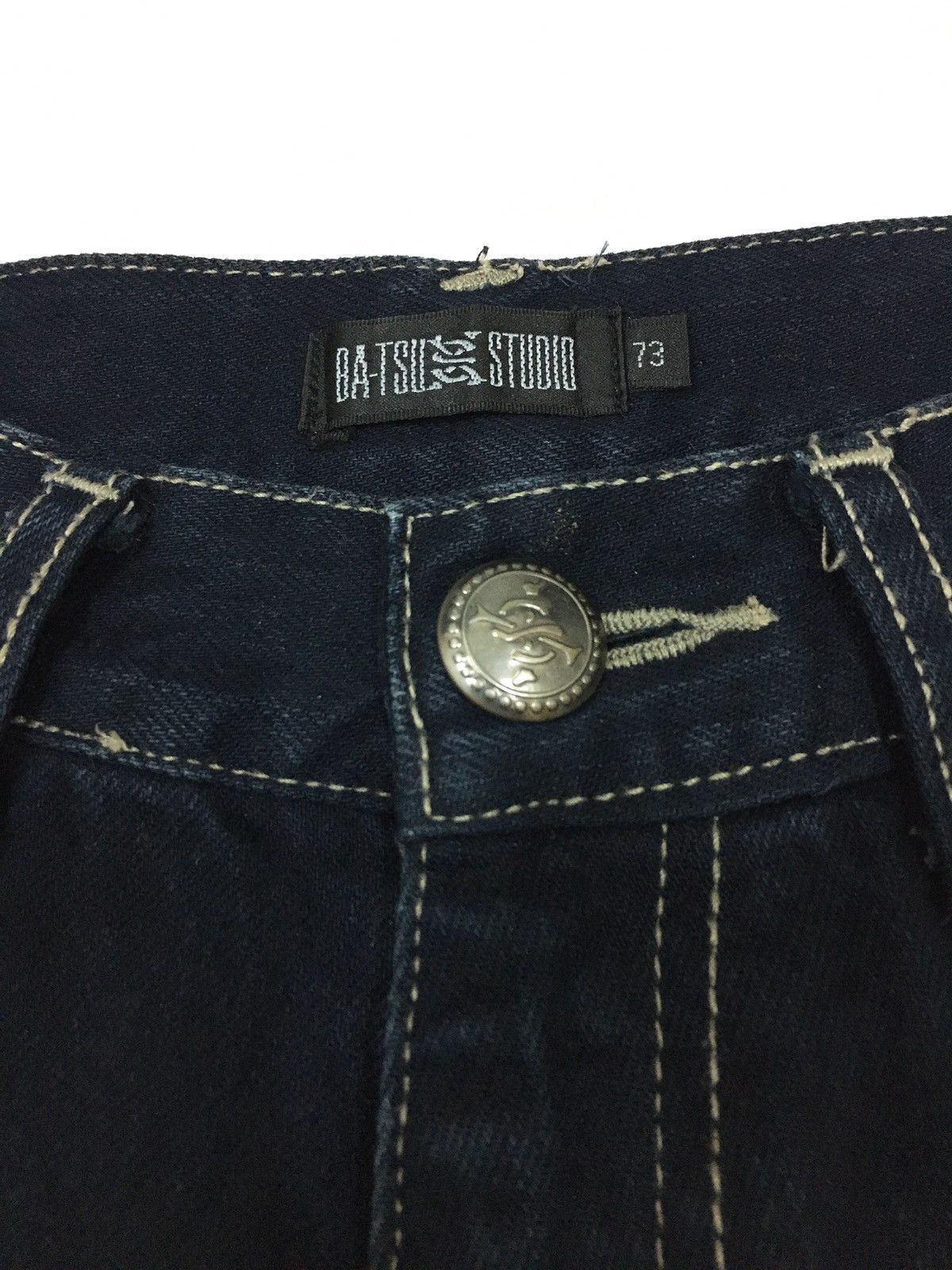 Designer × Japanese Brand Ba Tsu Studio Painter Jeans Size US 28 / EU 44 - 4 Thumbnail