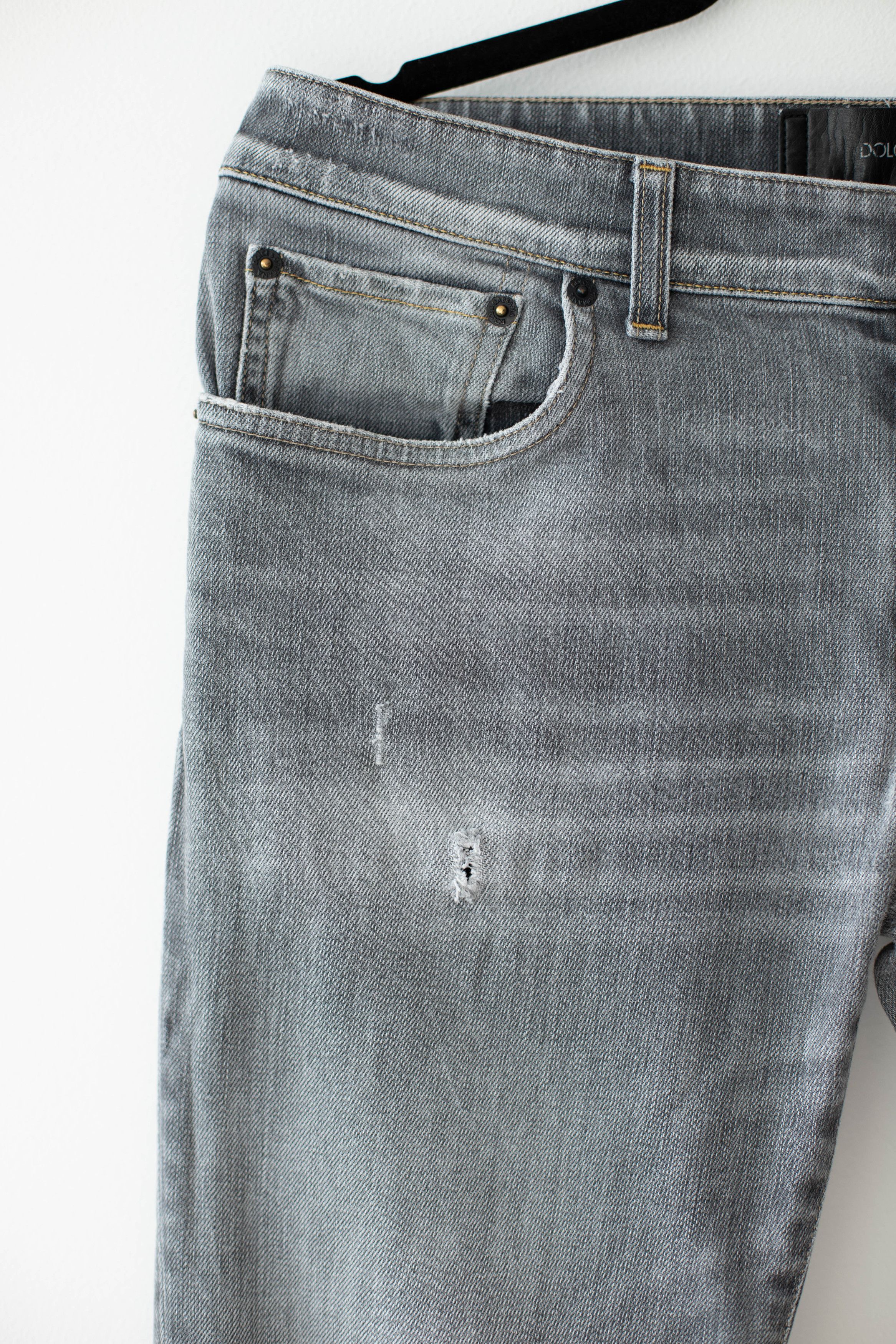 Dolce & Gabbana Dolce & Gabbana Denim stretch grey jeans Size 36" / US 14 / IT 50 - 7 Thumbnail