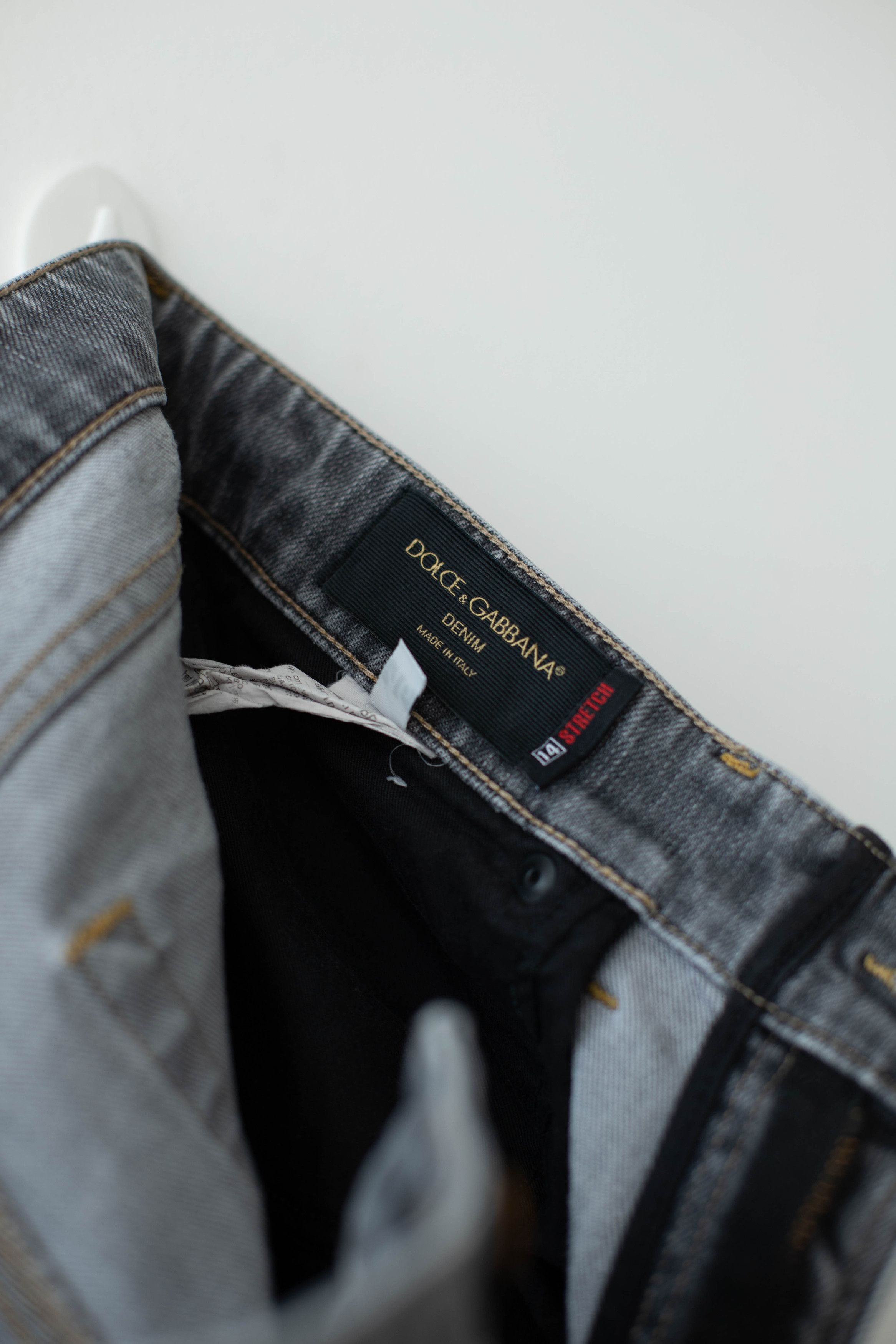 Dolce & Gabbana Dolce & Gabbana Denim stretch grey jeans Size 36" / US 14 / IT 50 - 22 Thumbnail