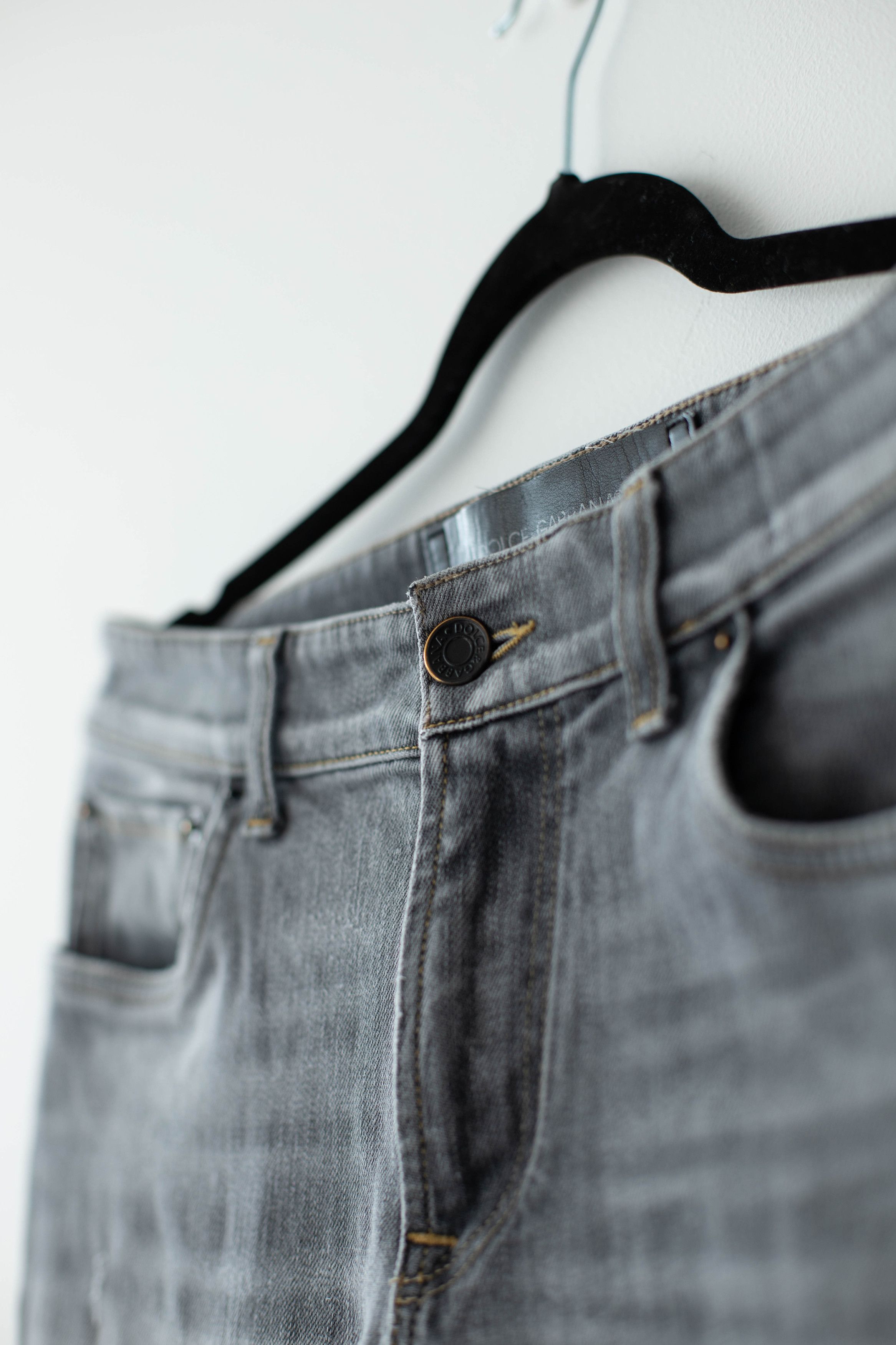Dolce & Gabbana Dolce & Gabbana Denim stretch grey jeans Size 36" / US 14 / IT 50 - 9 Thumbnail
