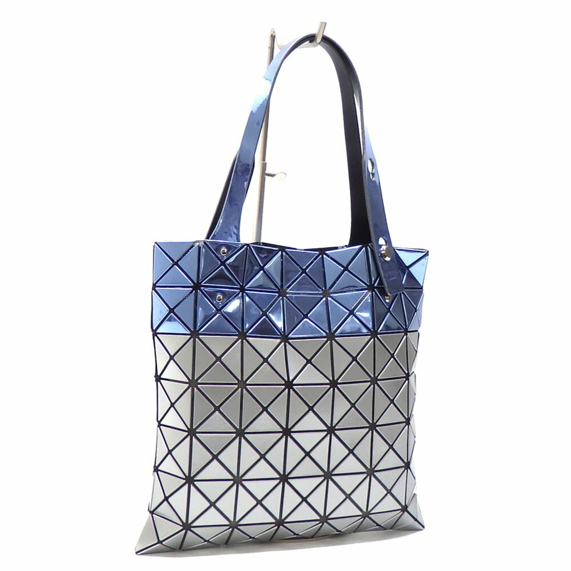 Issey Miyake Baobao Issei Miyake Tote Bag Ladies Silver Light Blue ...