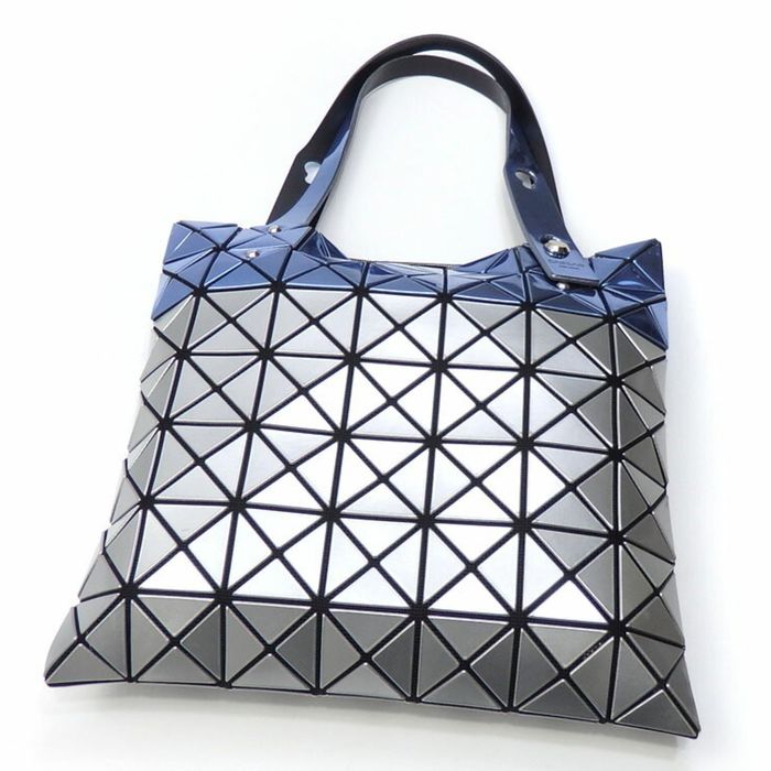 Issey Miyake Baobao Issei Miyake Tote Bag Ladies Silver Light Blue ...