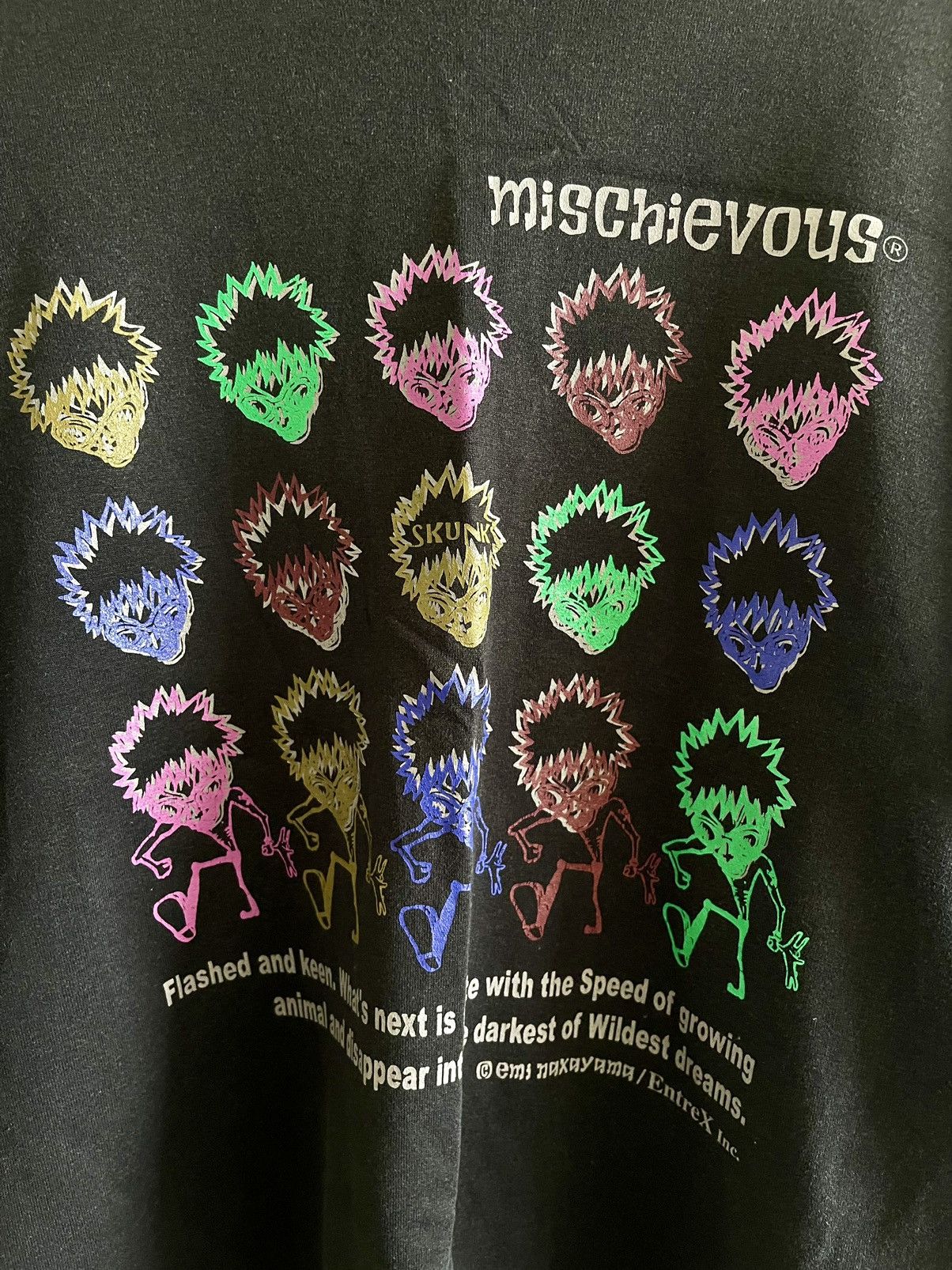 Vintage VINTAGE💥💥PUNK MISCHIEVOUS SKUNK VERY RARE Size US M / EU 48-50 / 2 - 8 Thumbnail