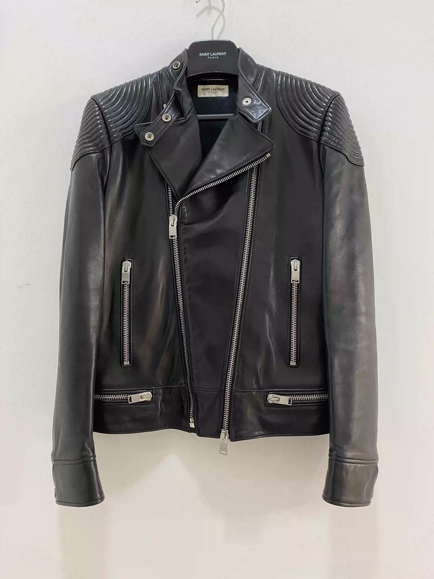 Yves Saint Laurent saint laurent Leather jacket | Grailed