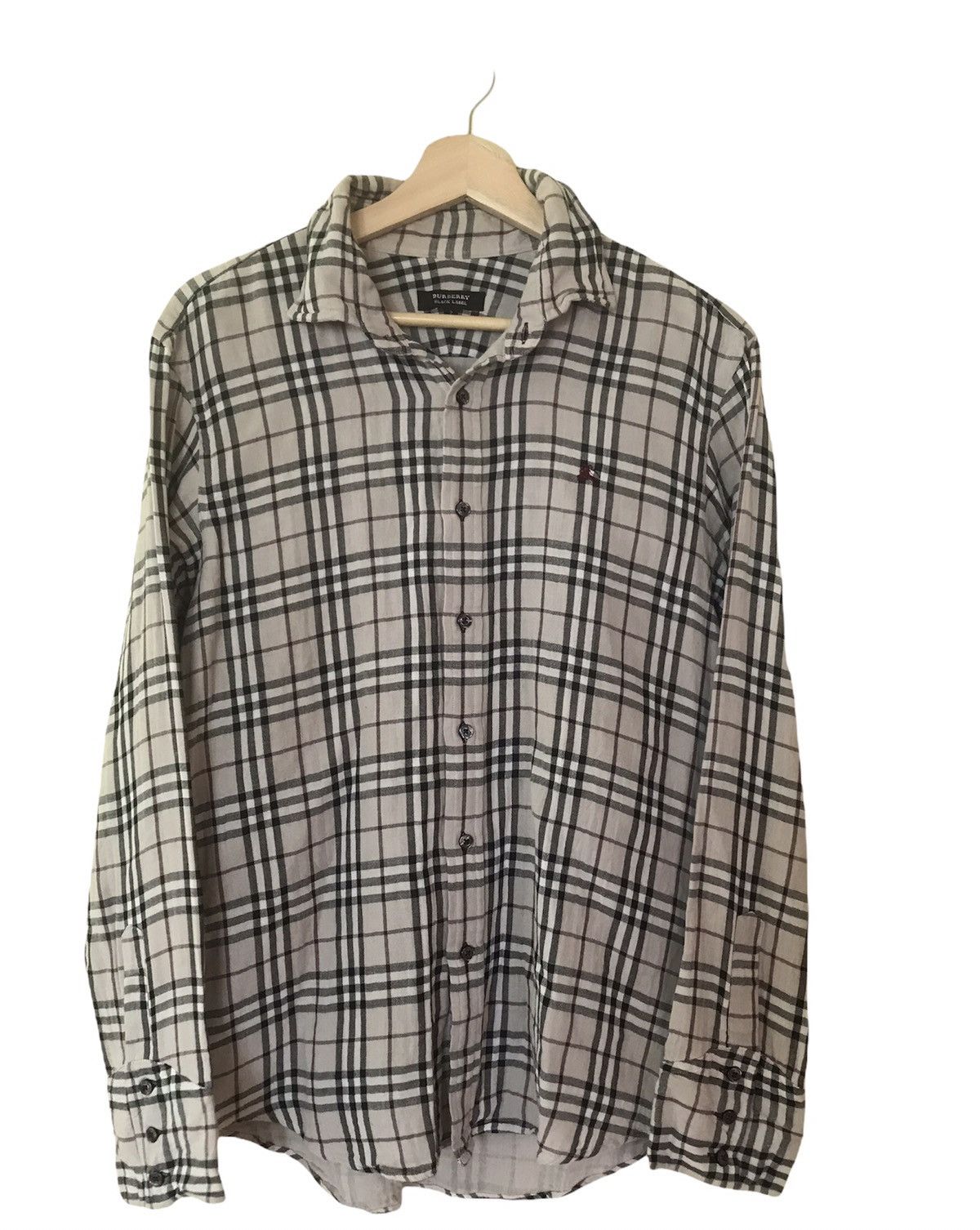 Burberry Vintage Burberry Nova Check Shirt Size US M / EU 48-50 / 2 - 1 Thumbnail