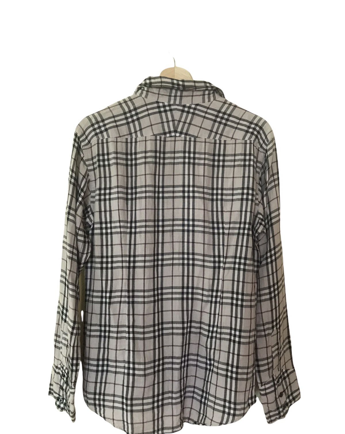 Burberry Vintage Burberry Nova Check Shirt Size US M / EU 48-50 / 2 - 2 Thumbnail
