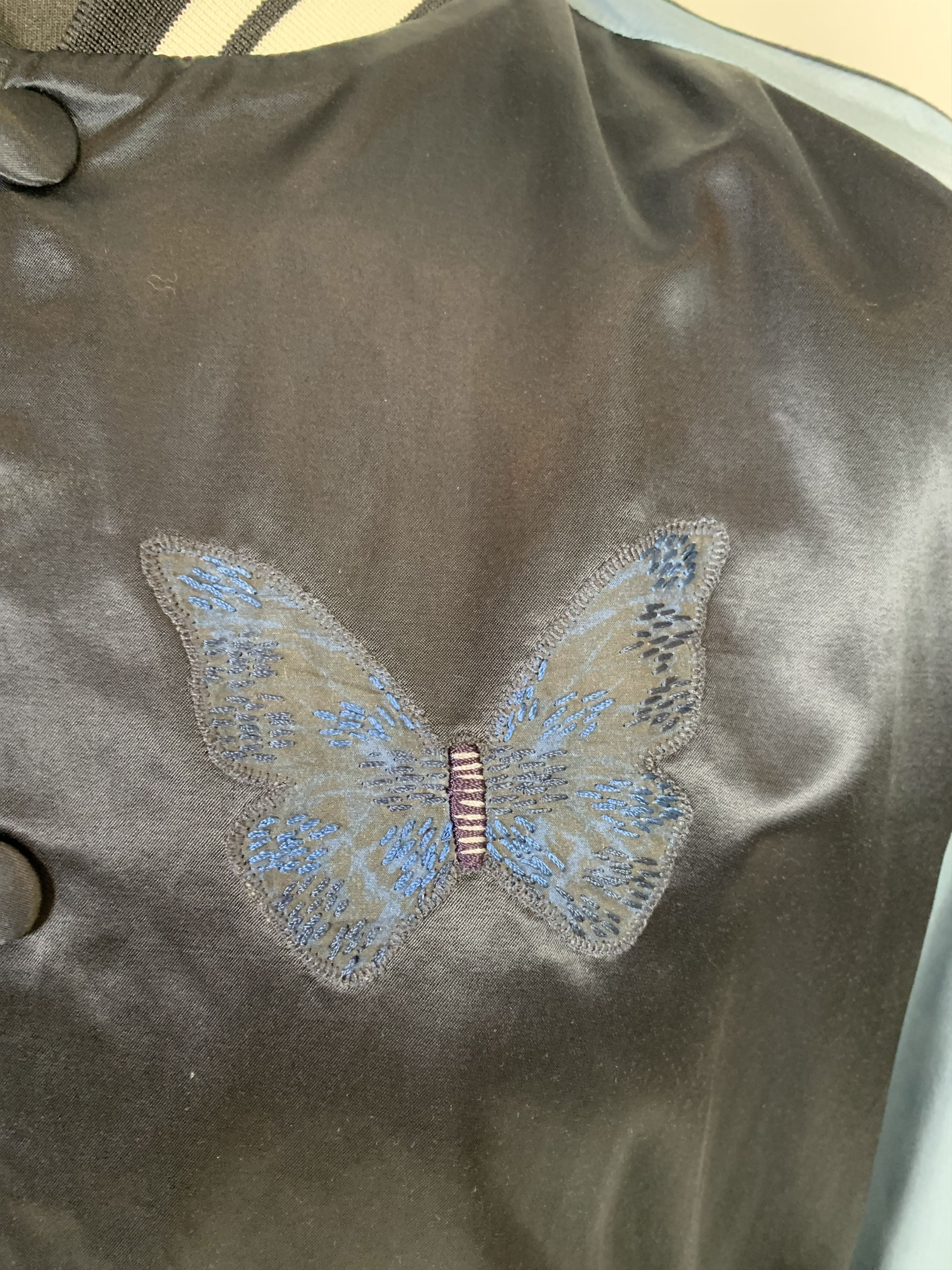 Valentino Valentino Silk Bomber Jacket Size US L / EU 52-54 / 3 - 7 Thumbnail