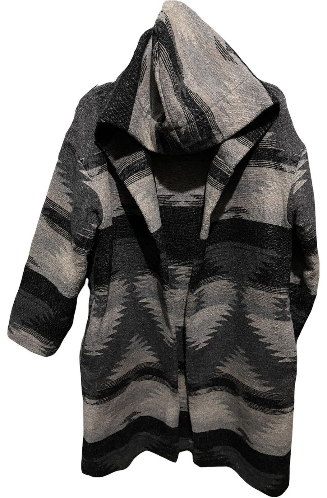 image of Frees Mart Long Jacket Navajo Wool, Men's (Size Medium)