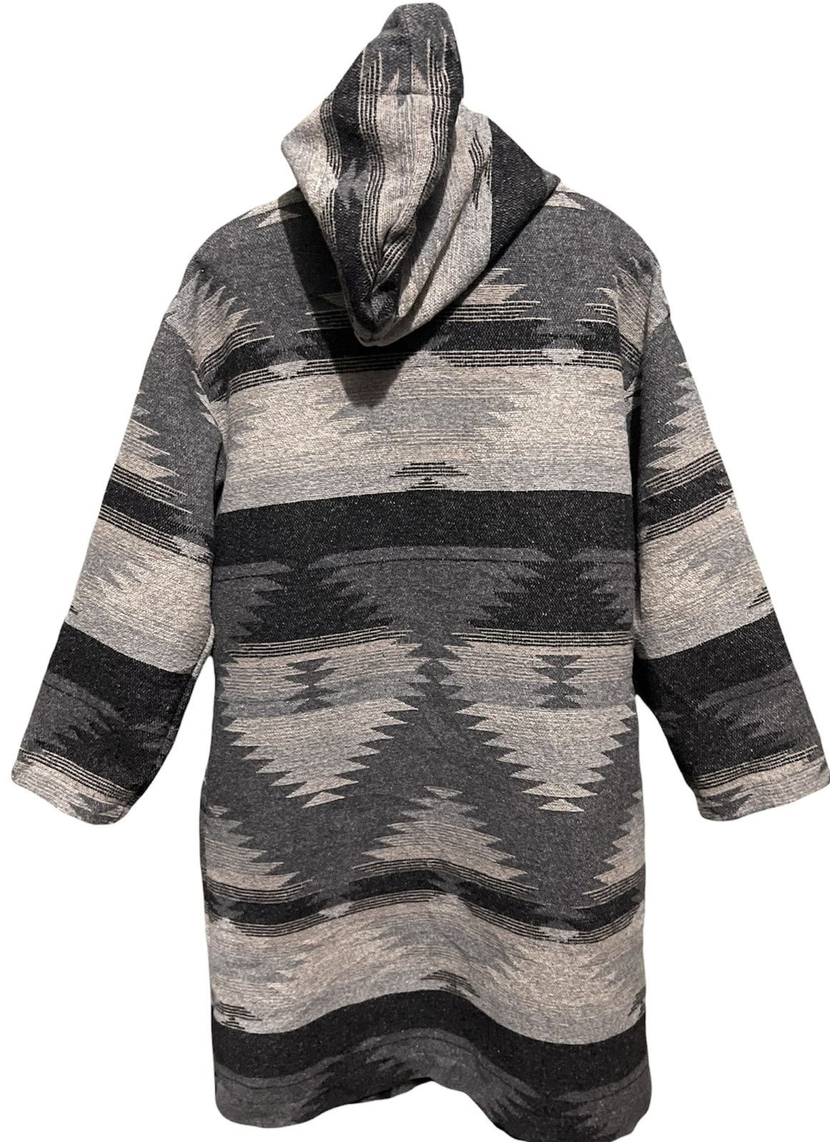 Japanese Brand FREES MART LONG JACKET NAVAJO WOOL Size US M / EU 48-50 / 2 - 2 Thumbnail