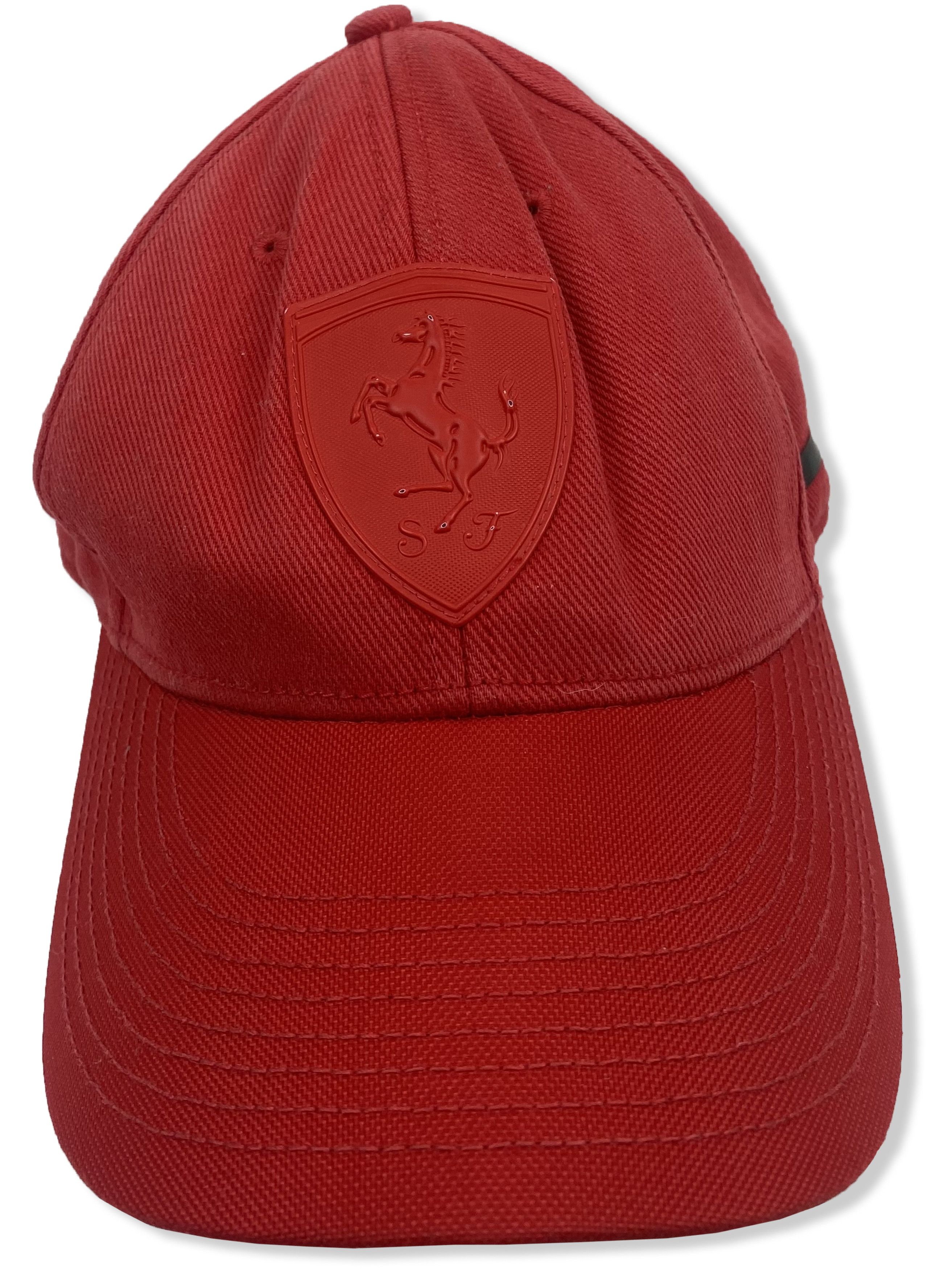 Ferrari Vintage Y2K FERRARI x PUMA Racing BigLogo Red Faded Cap M346 Size ONE SIZE - 2 Thumbnail