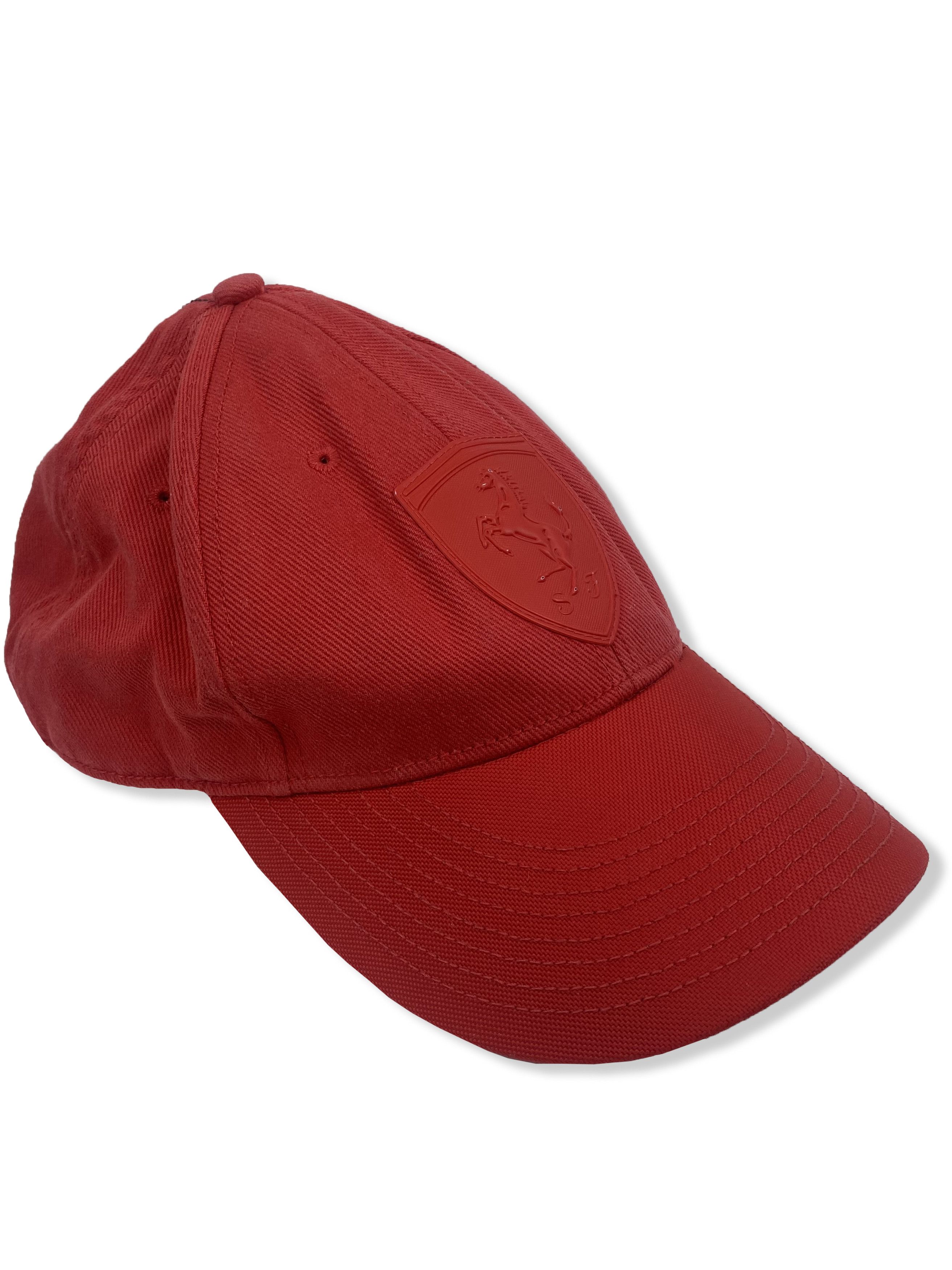 Ferrari Vintage Y2K FERRARI x PUMA Racing BigLogo Red Faded Cap M346 Size ONE SIZE - 1 Thumbnail