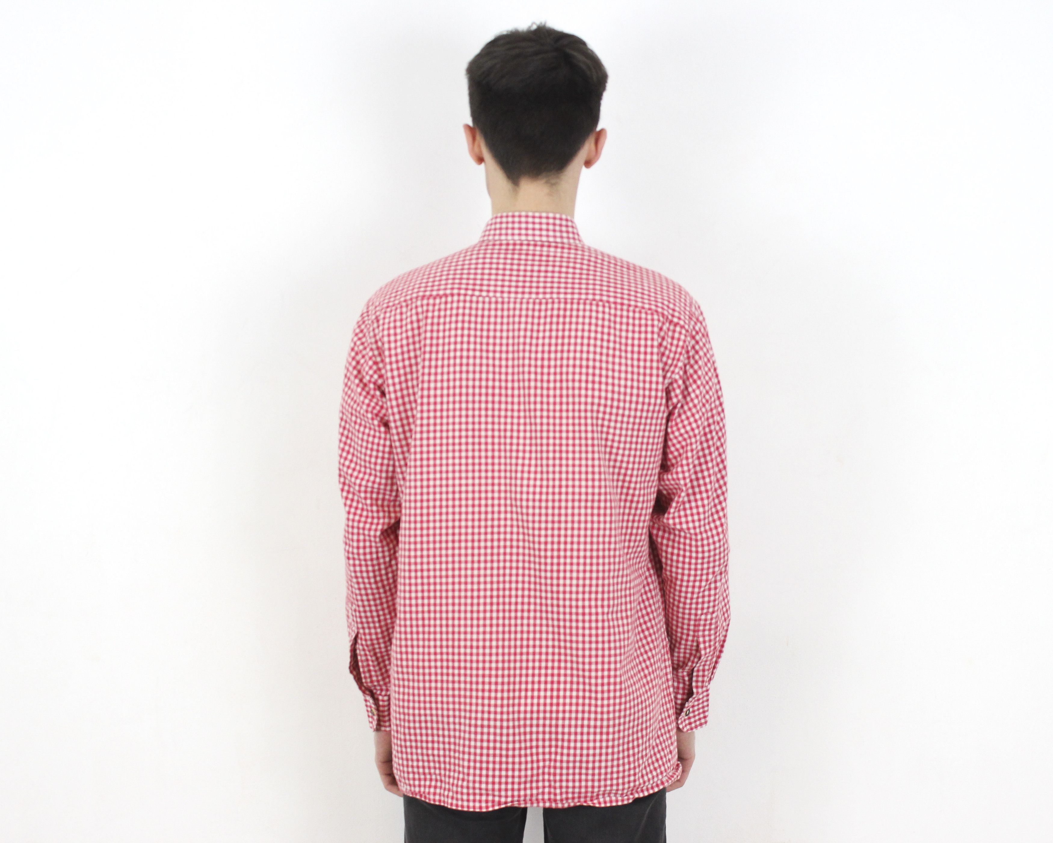 Other × Vintage ALPHORN Long Sleeved M Shirt Check Plaid Tartan Trachten Top Size US M / EU 48-50 / 2 - 4 Thumbnail
