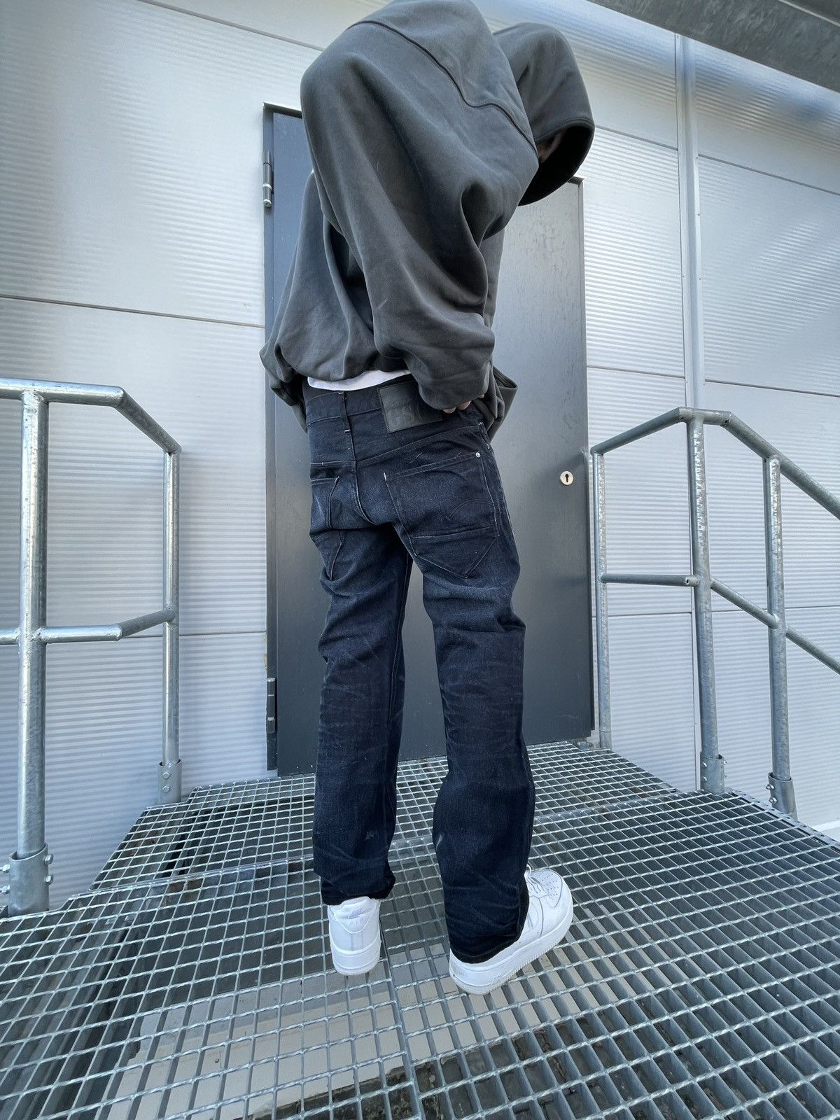 G-Star × Vintage Vintage G Star raw jeans denim straight fit Size US 31 - 5 Thumbnail