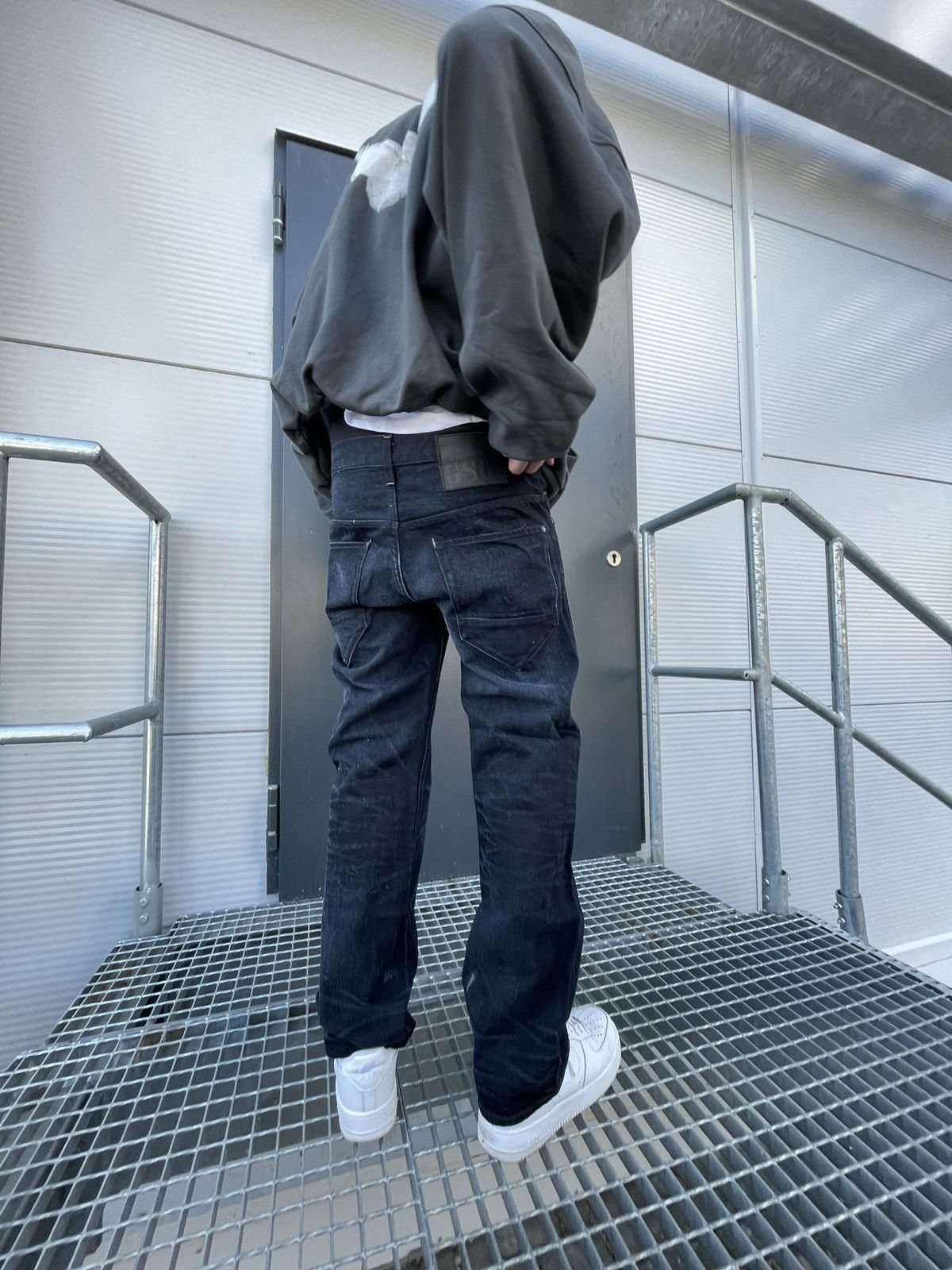 G-Star × Vintage Vintage G Star raw jeans denim straight fit Size US 31 - 4 Thumbnail
