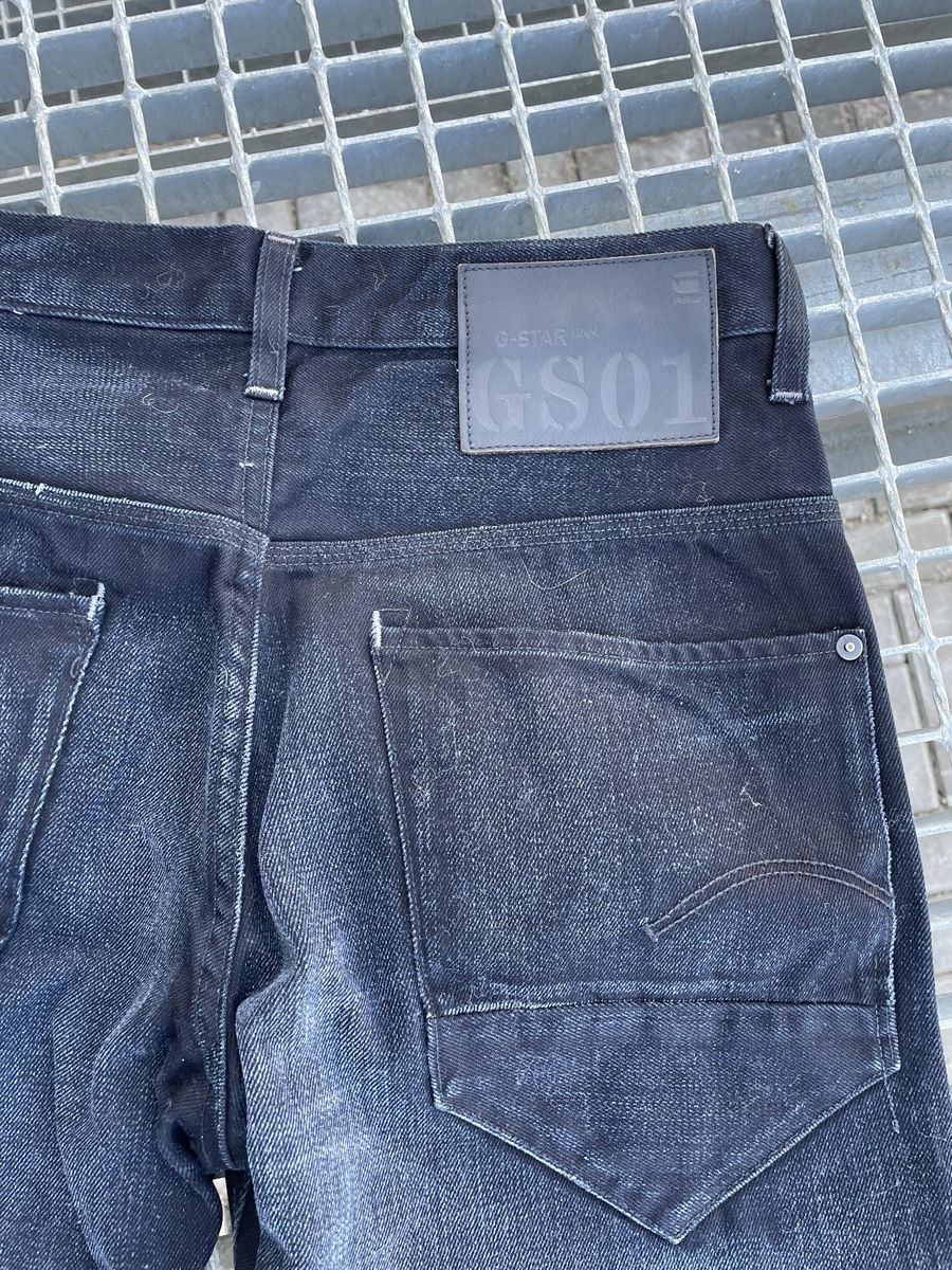 G-Star × Vintage Vintage G Star raw jeans denim straight fit Size US 31 - 13 Thumbnail