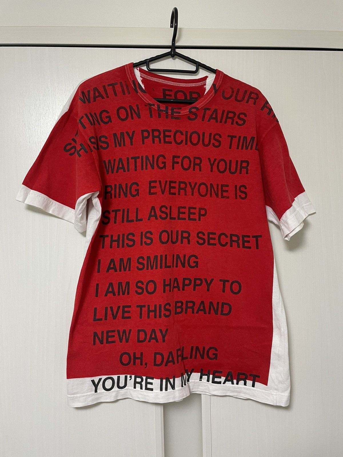 激安ブランド Junya Shirt Poem Watanabe Tシャツ/カットソー(半袖/袖