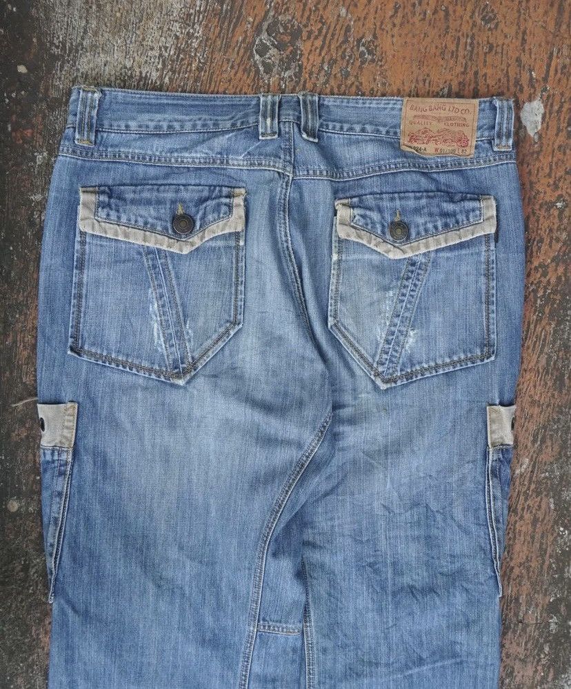 Beauty Beast × Hysteric Glamour × PPFM distressed denim japanese cargo ripped jeans Size US 38 / EU 54 - 3 Thumbnail