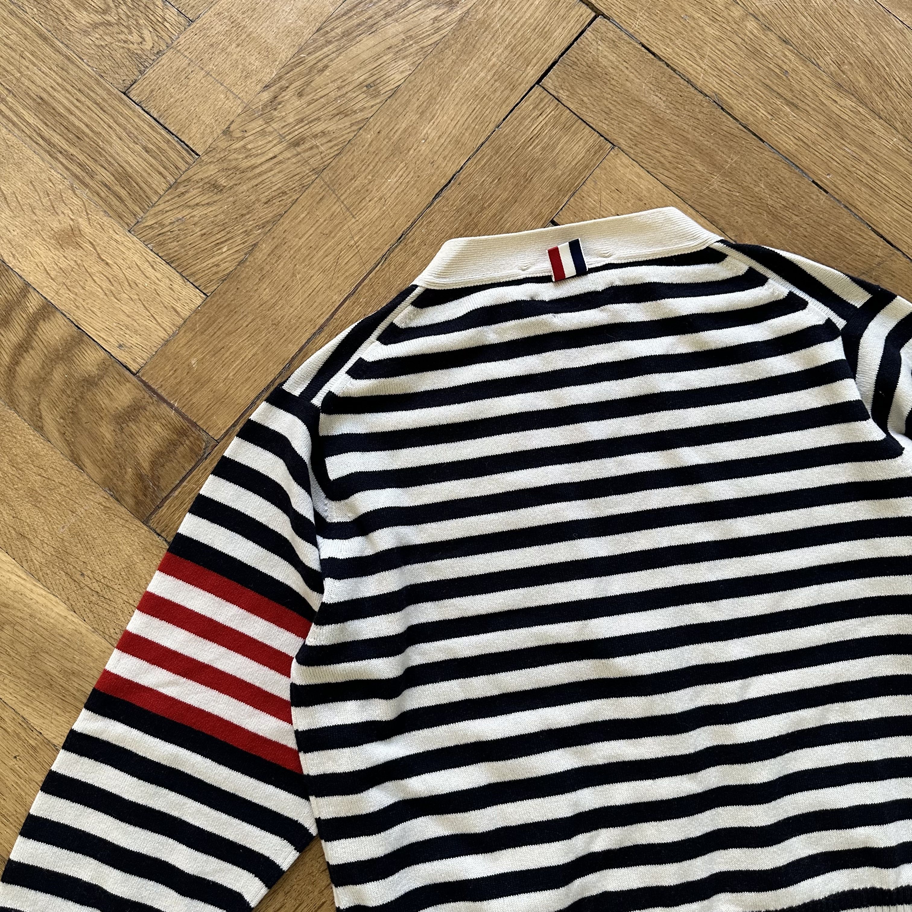 Thom Browne Striped Cashmere Cardigan Size US XL / EU 56 / 4 - 3 Thumbnail