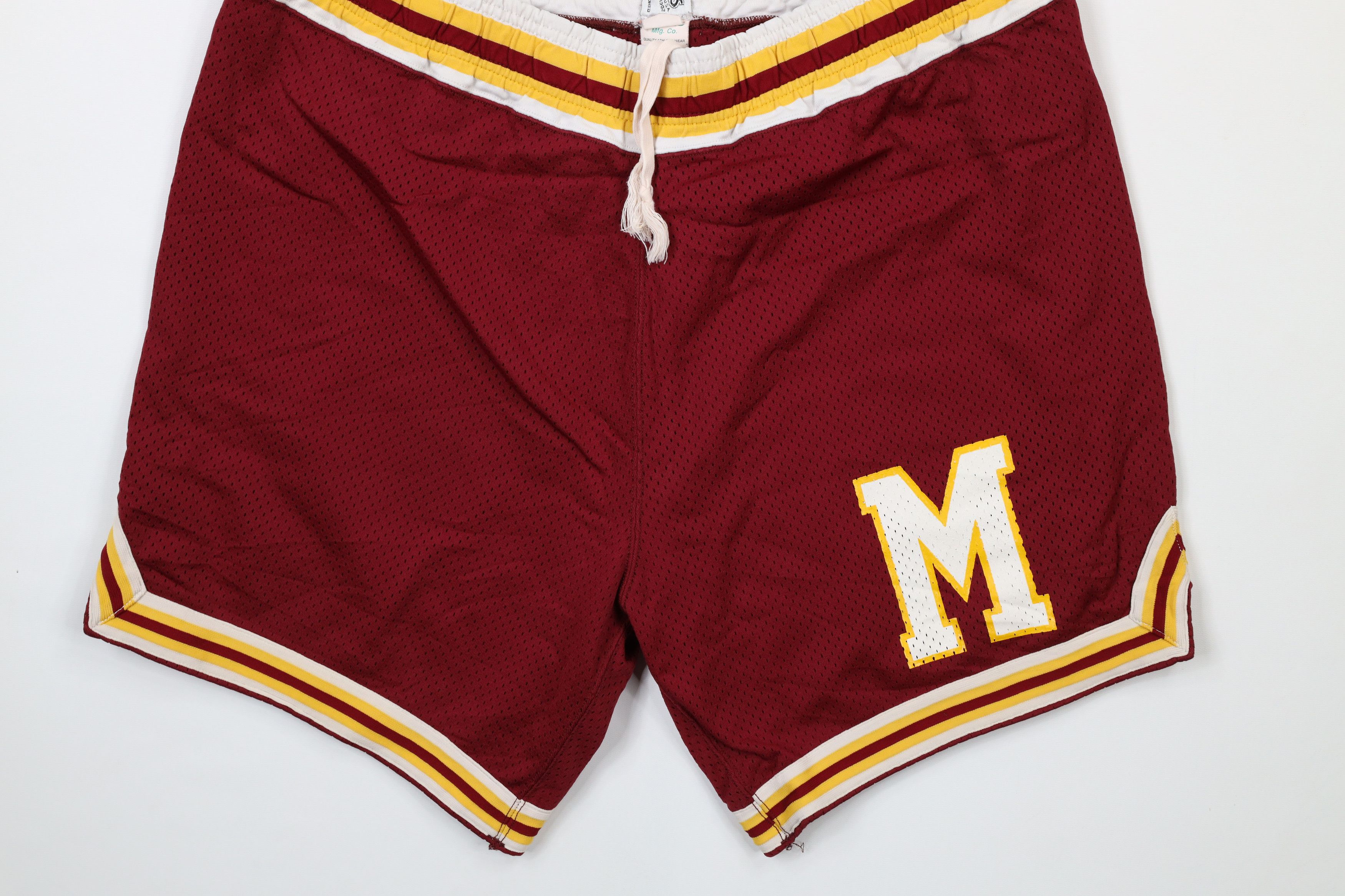 Vintage 80s Heavyweight Pro Cut Basketball Shorts USA