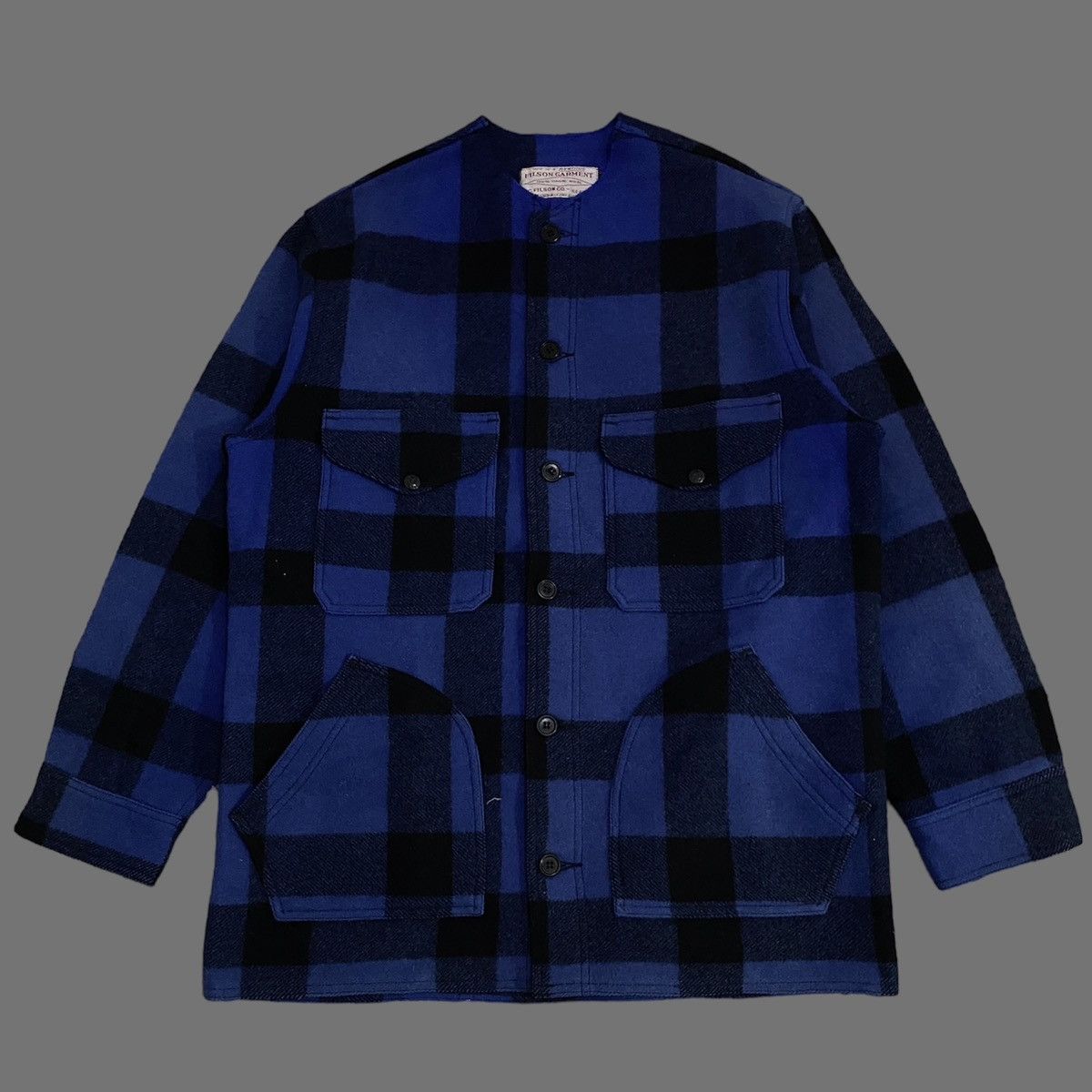Filson CC Filson Garment Virgin Wool Plaid Parka Coat Jacket Grailed