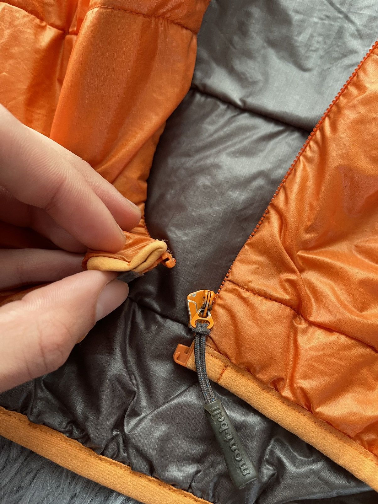Japanese Brand × Montbell Montbell gorpcore style quilted down jacket Size US S / EU 44-46 / 1 - 12 Thumbnail