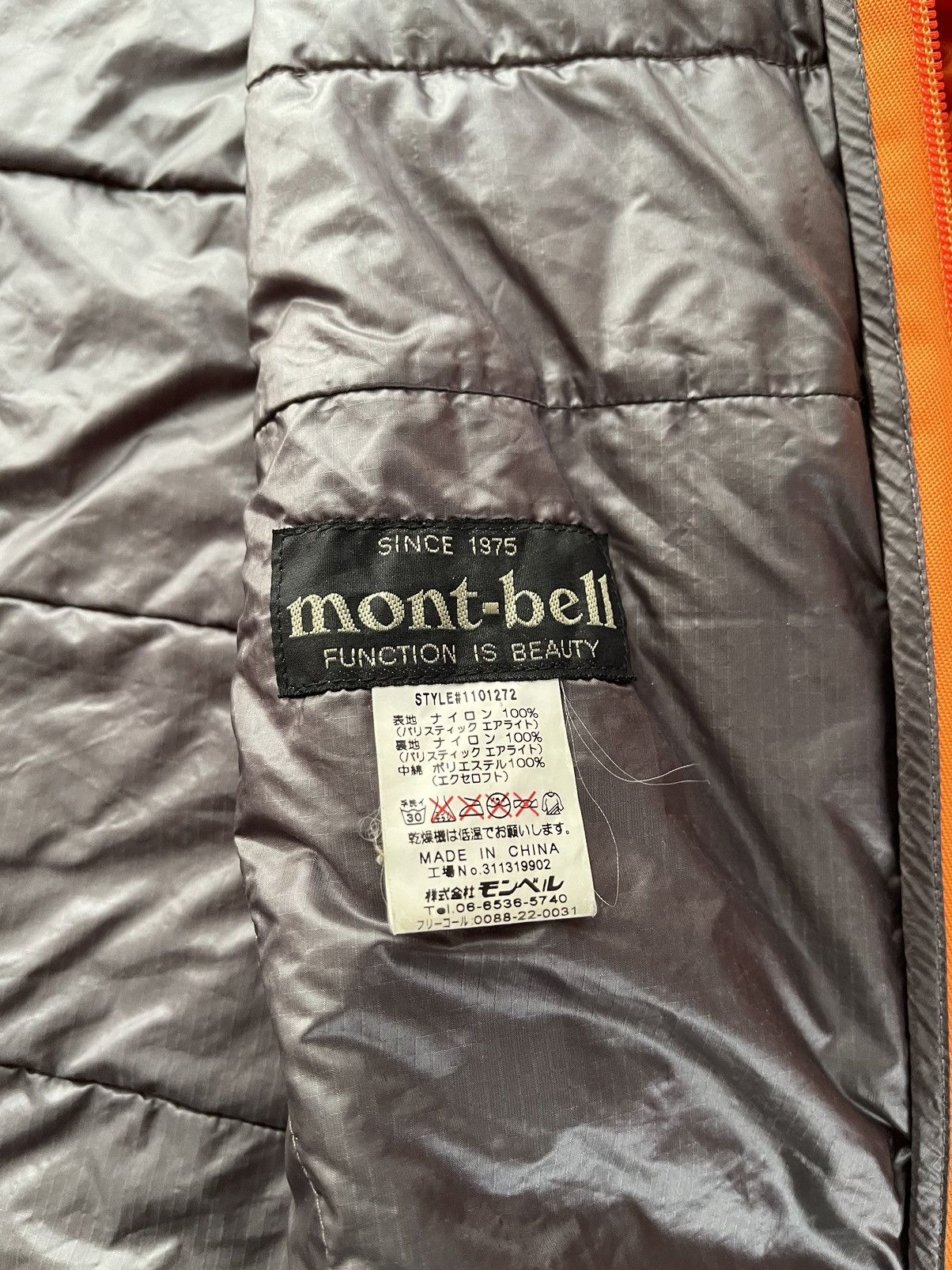 Japanese Brand × Montbell Montbell gorpcore style quilted down jacket Size US S / EU 44-46 / 1 - 10 Thumbnail