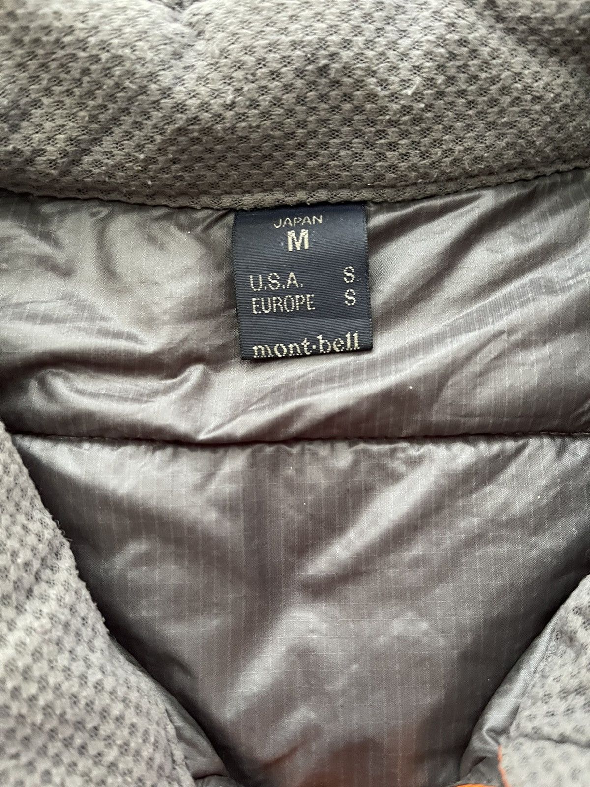 Japanese Brand × Montbell Montbell gorpcore style quilted down jacket Size US S / EU 44-46 / 1 - 6 Thumbnail