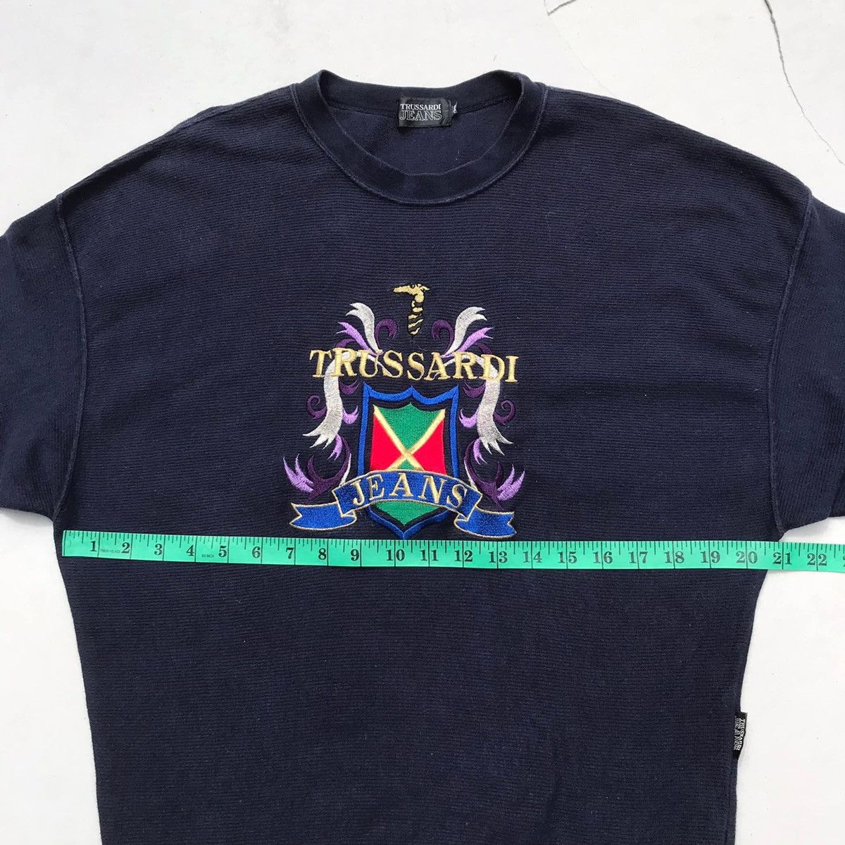 Trussardi RARE🔥 Trussardi Jeans Embroidery Size US L / EU 52-54 / 3 - 4 Thumbnail