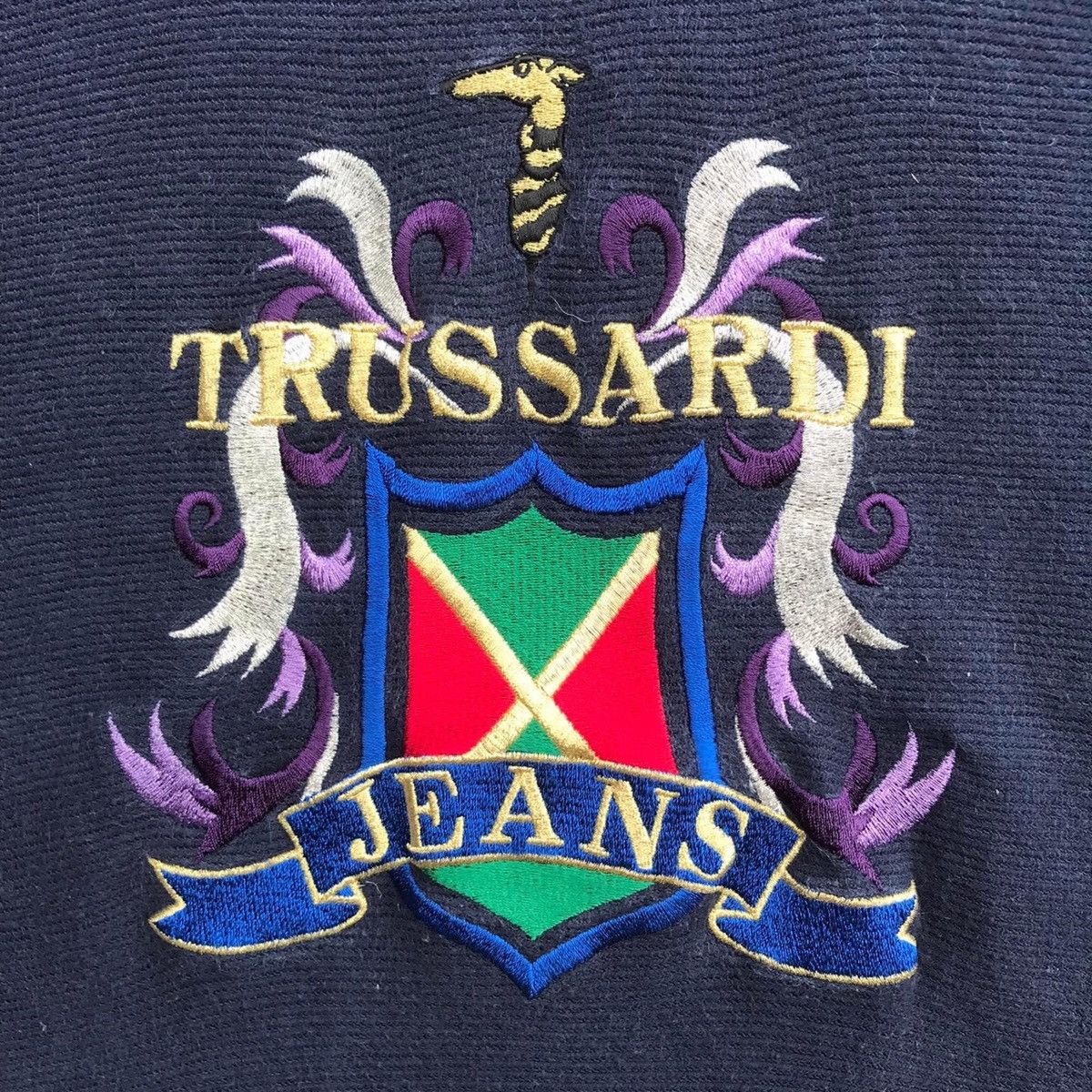 Trussardi RARE🔥 Trussardi Jeans Embroidery Size US L / EU 52-54 / 3 - 2 Thumbnail