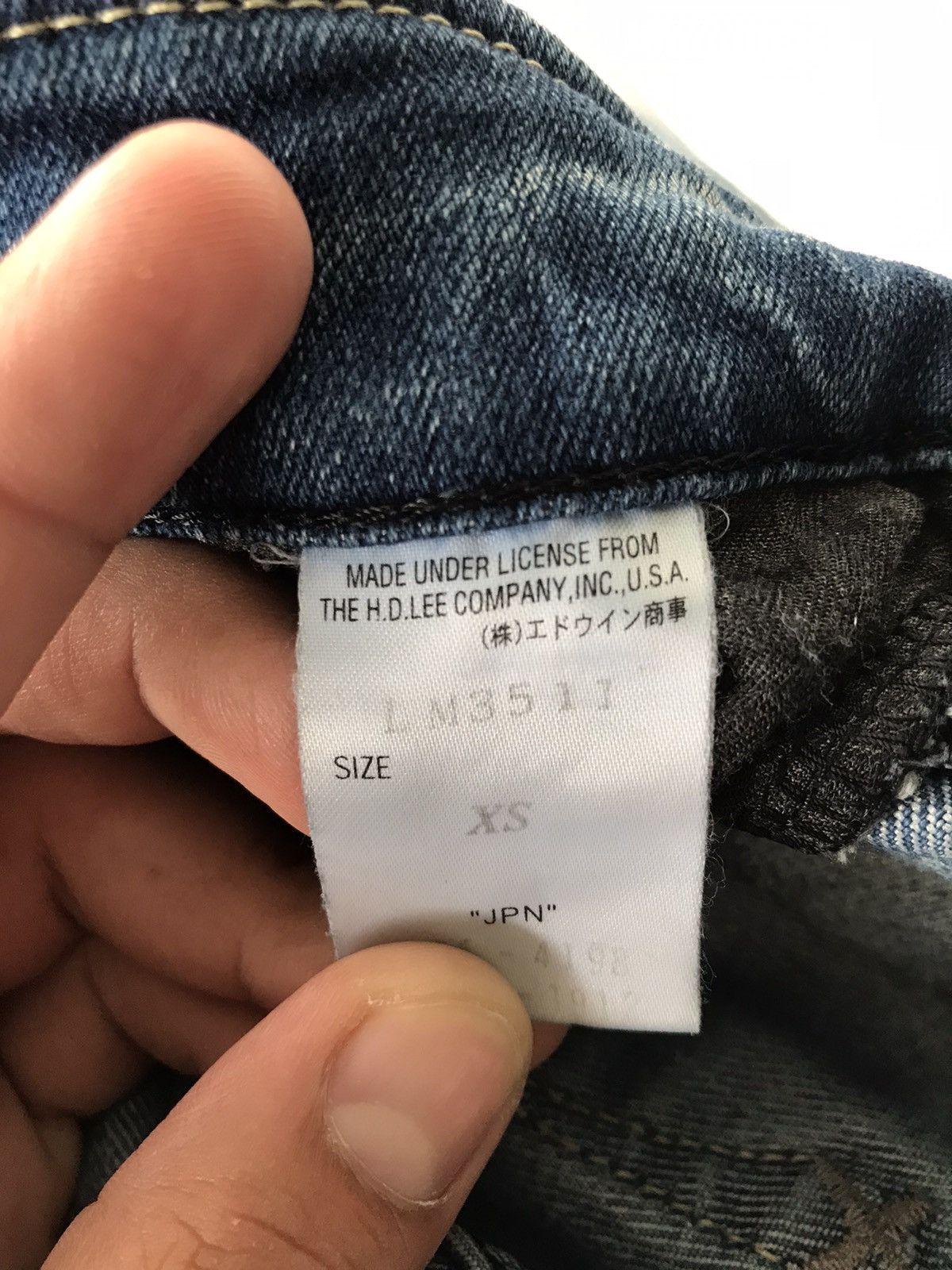 Lee Vintage Lee Rider Distressed Jeans Size US 29 - 14 Thumbnail