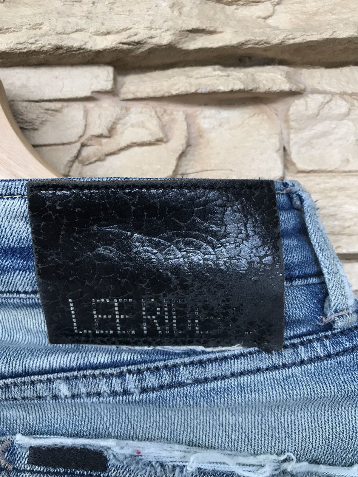 Lee Vintage Lee Rider Distressed Jeans Size US 29 - 13 Thumbnail