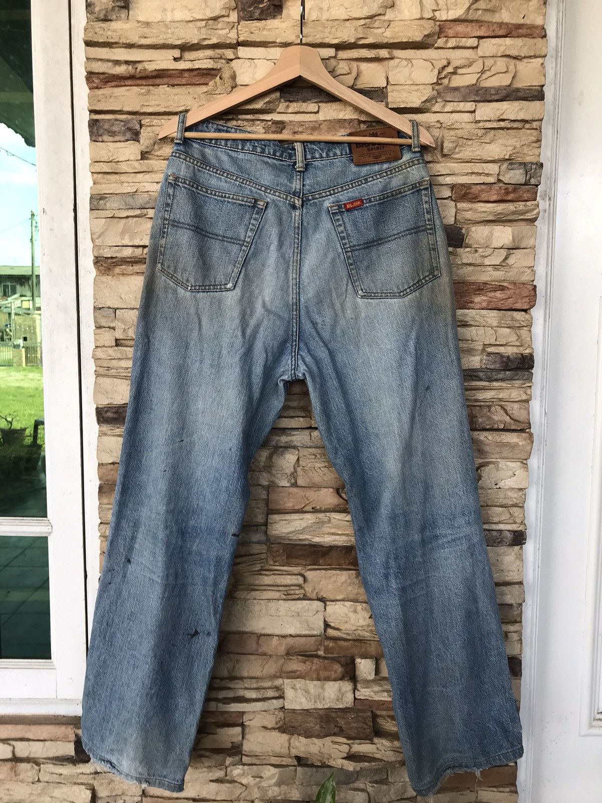 Big John Vintage Big John Distressed Jeans Size US 34 / EU 50 - 2 Thumbnail