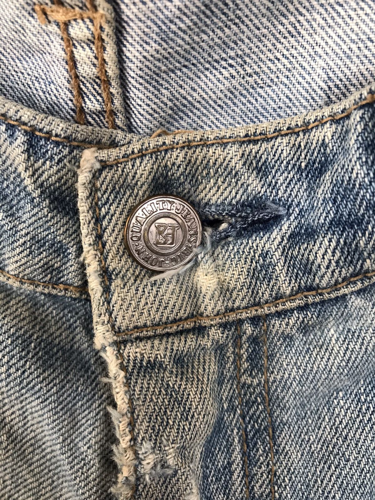 Big John Vintage Big John Distressed Jeans Size US 34 / EU 50 - 7 Thumbnail