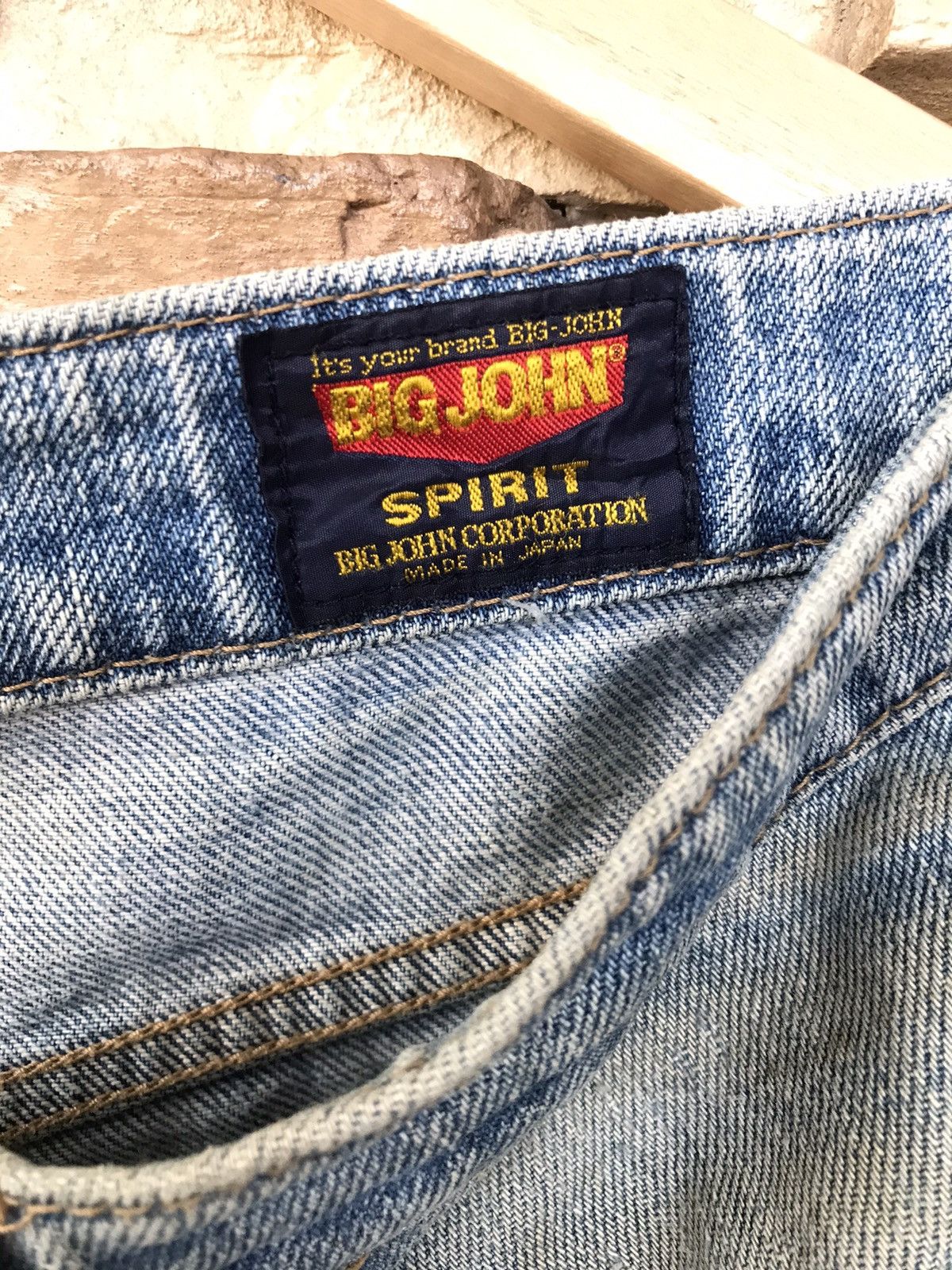 Big John Vintage Big John Distressed Jeans Size US 34 / EU 50 - 6 Thumbnail