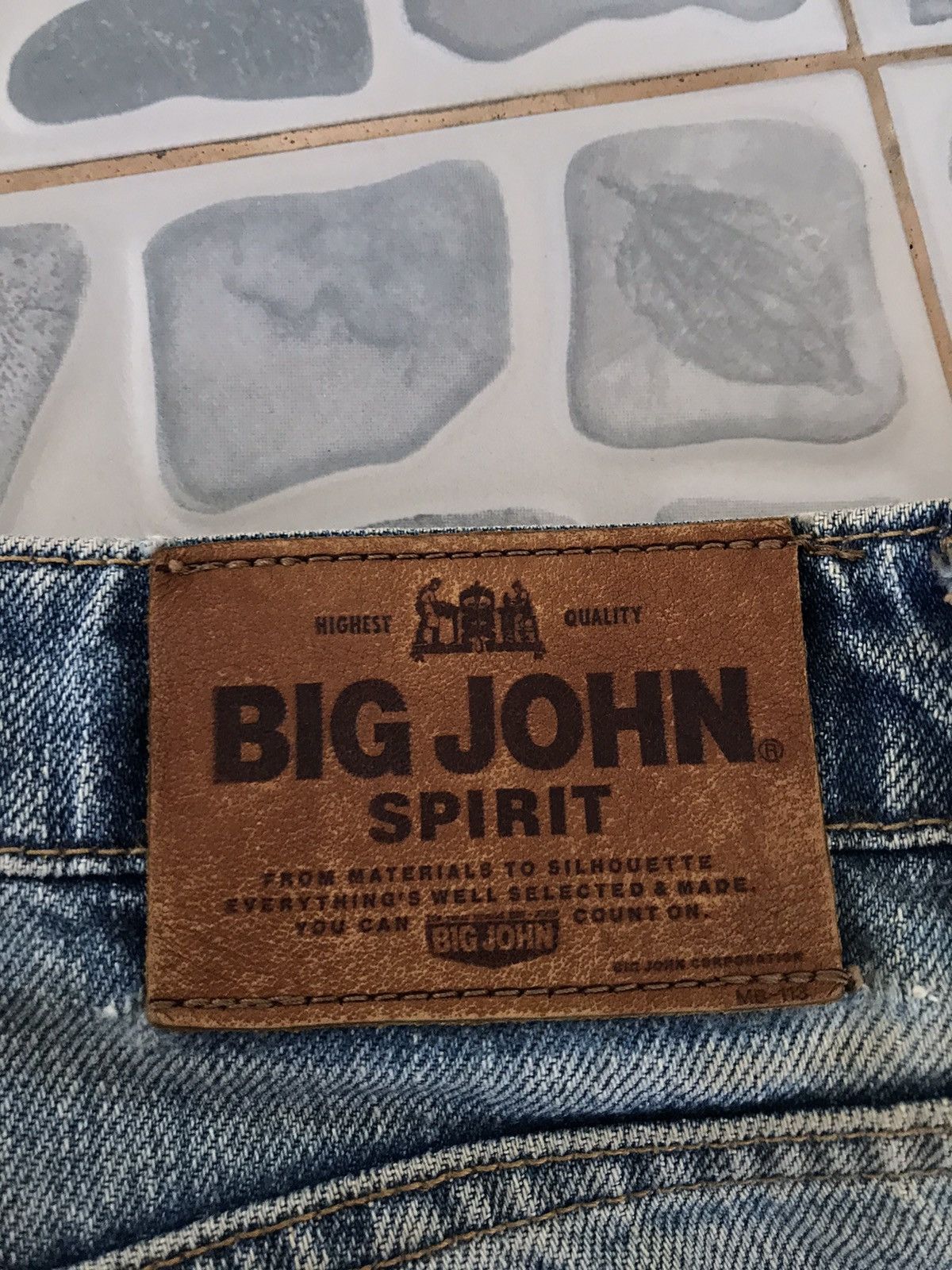 Big John Vintage Big John Distressed Jeans Size US 34 / EU 50 - 15 Thumbnail