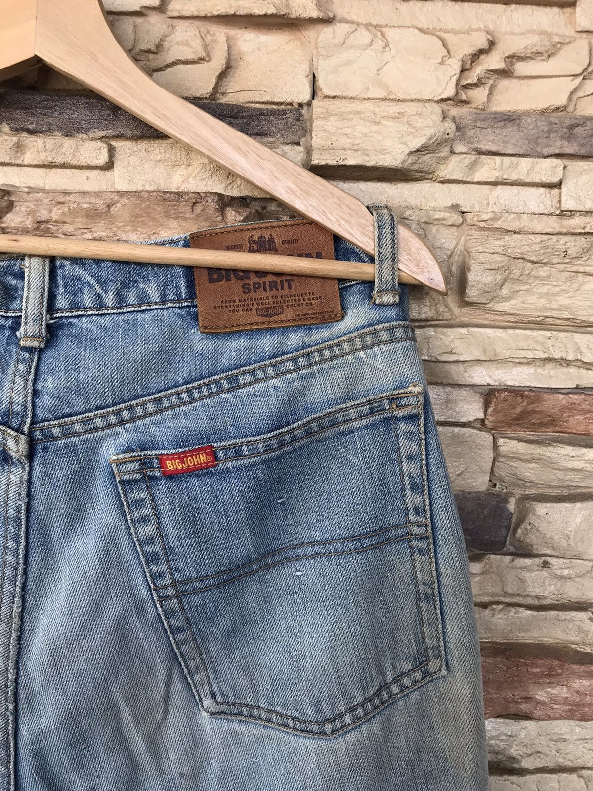 Big John Vintage Big John Distressed Jeans Size US 34 / EU 50 - 13 Thumbnail
